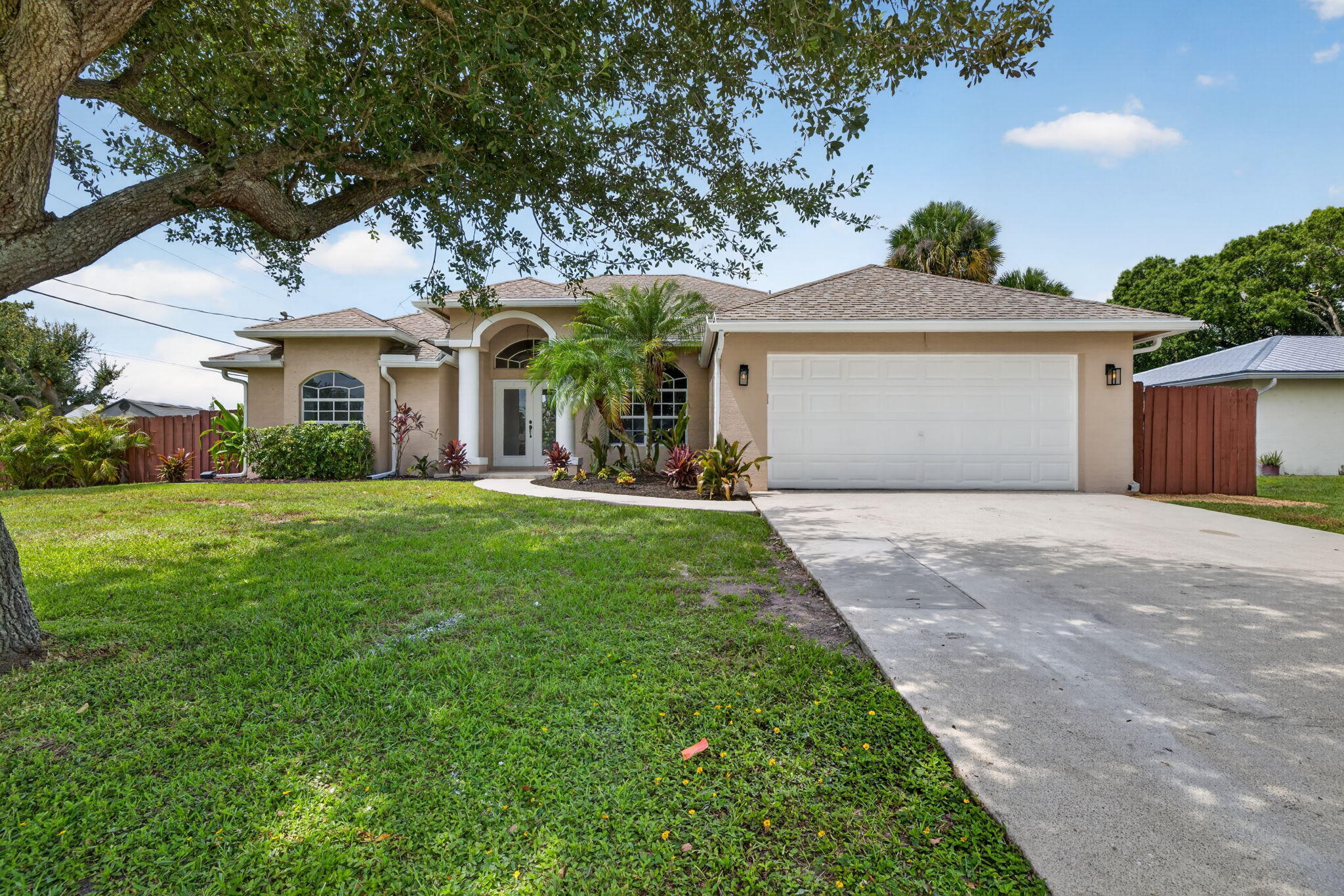 Welcome to this inviting 4-bedroom, 2-bathroom single-family residence with a in ground pool, located in Port St. Lucie Section 11. This one-story home spans 1,631 square feet of well-appointed living space, offering comfortable room configurations and functional layouts for everyday living. The attached 2-car garage provides convenient vehicle storage and protection from the elements. Situated in the established Port St. Lucie community, this property presents a solid opportunity for buyers seeking a straightforward, well-built home.