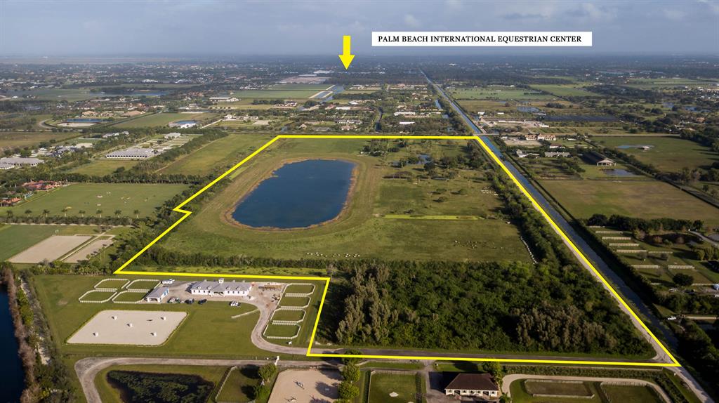 Unparalleled opportunity to own the largest tract of land available for purchase in Wellington. Comprised of several parcels, this property totals 82 acres and is already zoned for 10 acre lots. Located just a short distance from the Palm Beach International Equestrian Center.
