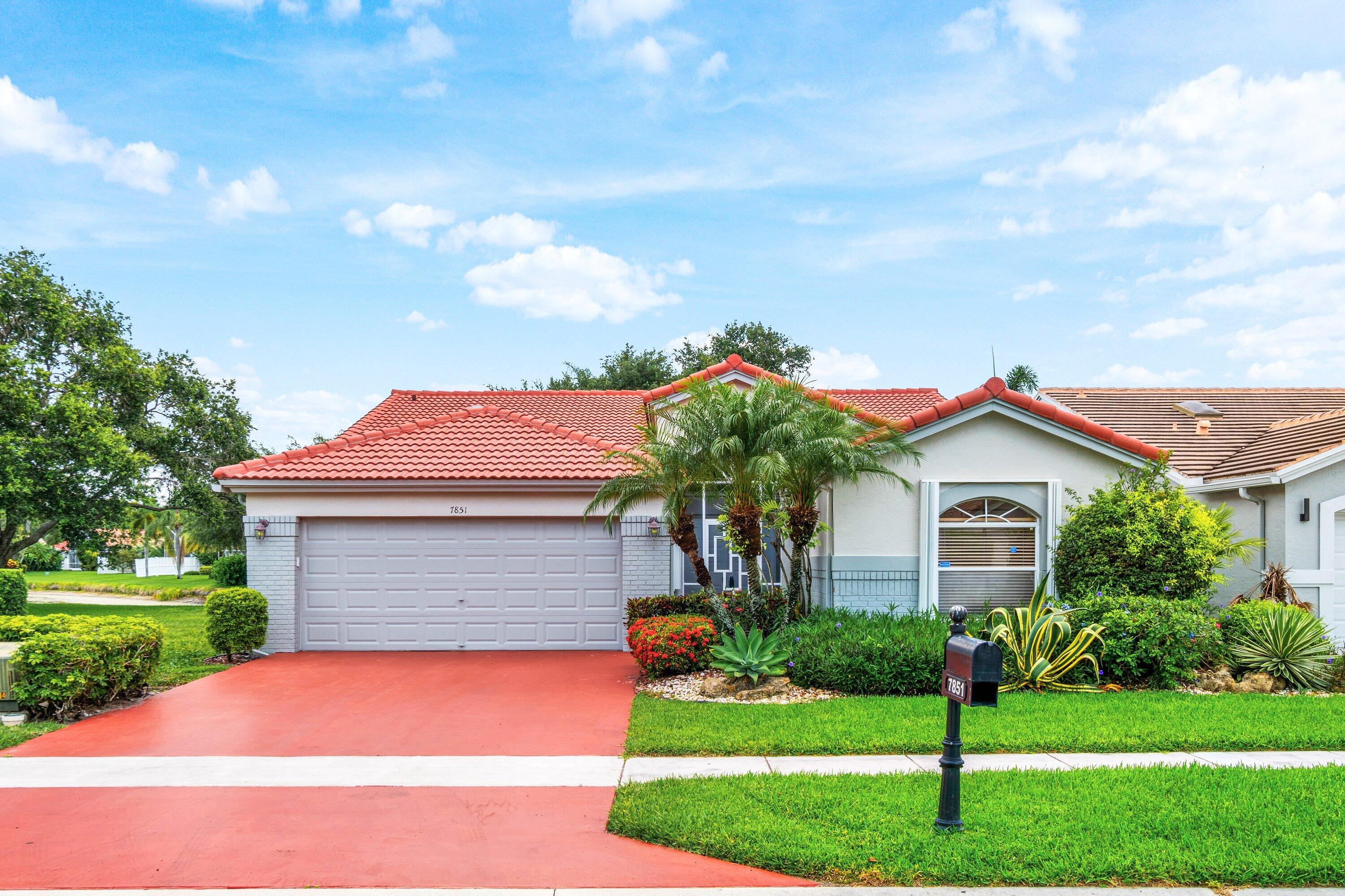 Beautifully updated and maintained single family home in the friendly, & desirable 55+ community of Palm Isles. This waterfront home features 3 bedrooms, 2 bathrooms, a 2 car garage & is complimented with a 2014 roof, 2016 A/C, 2023 Refrigerator, 2025 water heater, 2025 Washer & Dryer, 2026 Dishwasher, accordion shutters, sky light, vaulted ceilings, dedicated library/sitting area, large family room, oversized dining room, generous primary suite, custom kitchen with tile top buffet/coffee bar. The outside has your own private, screened lanai to read a book & enjoy the water view. All this, and a gorgeous newly renovated clubhouse with so many amenities to enjoy!