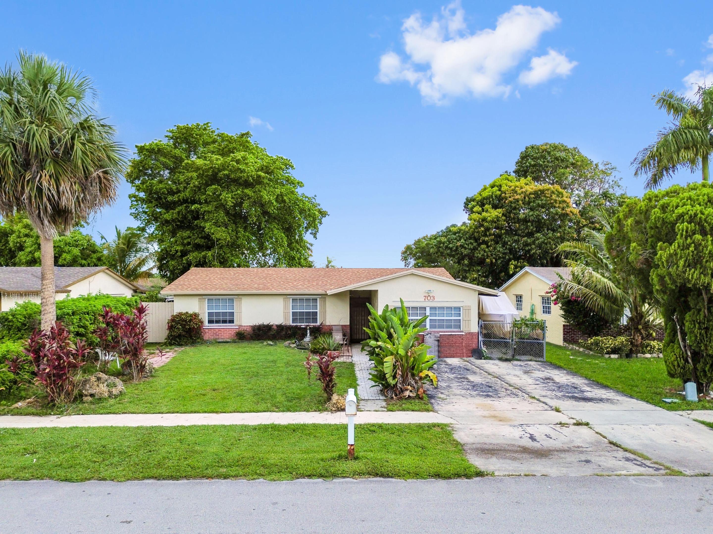 Welcome to 703 SW 76th Avenue, a well-kept North Lauderdale home offering a comfortable layout, valuable updates, and a great opportunity to enjoy South Florida living with added peace of mind. From the moment you arrive, this property feels inviting and practical, with a refreshed sense of care throughout and important improvements already completed, including a 2025 roof, impact windows, hurricane shutters, and a 2020 water heater. Inside, the home offers a warm and functional flow with bright living areas, comfortable everyday spaces, and thoughtful upgrades that make daily living easier. The kitchen is complemented by newer appliances, including a 2025 refrigerator and 2025 stove, while the washer and dryer were updated in 2019. The primary bath also features prior improvements, adding to the home's overall value and livability.  Outdoors, this property offers the flexibility buyers love, with room to relax, entertain, garden, or personalize the space to fit their lifestyle. Whether you are searching for a primary residence, a move-in ready opportunity, or a home with essential updates in place, 703 SW 76th Avenue delivers comfort, convenience, and long-term potential in an established North Lauderdale location close to shopping, dining, parks, schools, and major roadways.