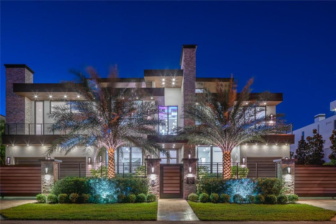 Fantastic modern new construction on oversized lot in most desirable Las Olas,Seven Isles with 24H security patrol. If only the best will do this is it. Full smarthouse, 3 stories,12,000+ sq/ft of modern luxury, 6 bedrooms with huge guest suite on 1st floor, plus loft plus office plus Gym plus Fully equipped Media room. 9 amazing bathrooms. 2 laundry rooms. All concrete construction including roof, 11' tall impact doors, 10' tall custom interior doors, Icenyne insulation on ceilings and walls, elevator, subzero, wolf, hansgrohe, toto, subzero wine cellar for 350+ bottles, Lutron shades throughout, new seawall AND 12' X103' concrete dock, fantastic resort oversized pool,gazebo with summer kitchen, 3rd floor terrace with another summer kitchen and amazing views, gated estate, and much more