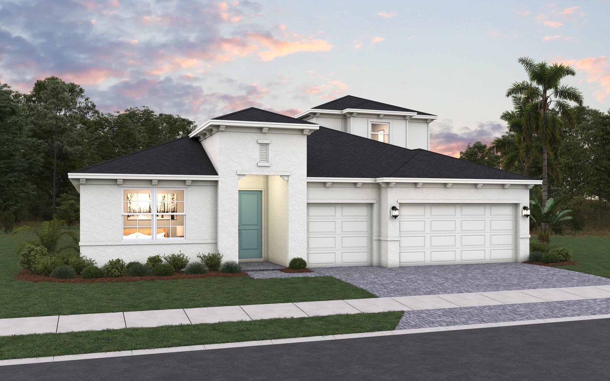 The Avalon Bonus on homesite 83 is a beautifully designed 4-bedroom, 4-bathroom home with a 3-car garage, offering 3,153 square feet of spacious living in Brystol North. This thoughtfully crafted two-story floorplan combines luxury, comfort, and flexibility with an open-concept layout perfect for both entertaining and everyday living. The kitchen overlooks the expansive great room and dining area, creating a seamless flow throughout the main living spaces. The private first-floor owner's suite features a spa-inspired bathroom and oversized walk-in closet, while the upstairs bonus room with additional bedroom and bath provides the ideal space for guests, a media room, home office, or multi-generational living. Designer-selected finishes and upgraded features throughou
