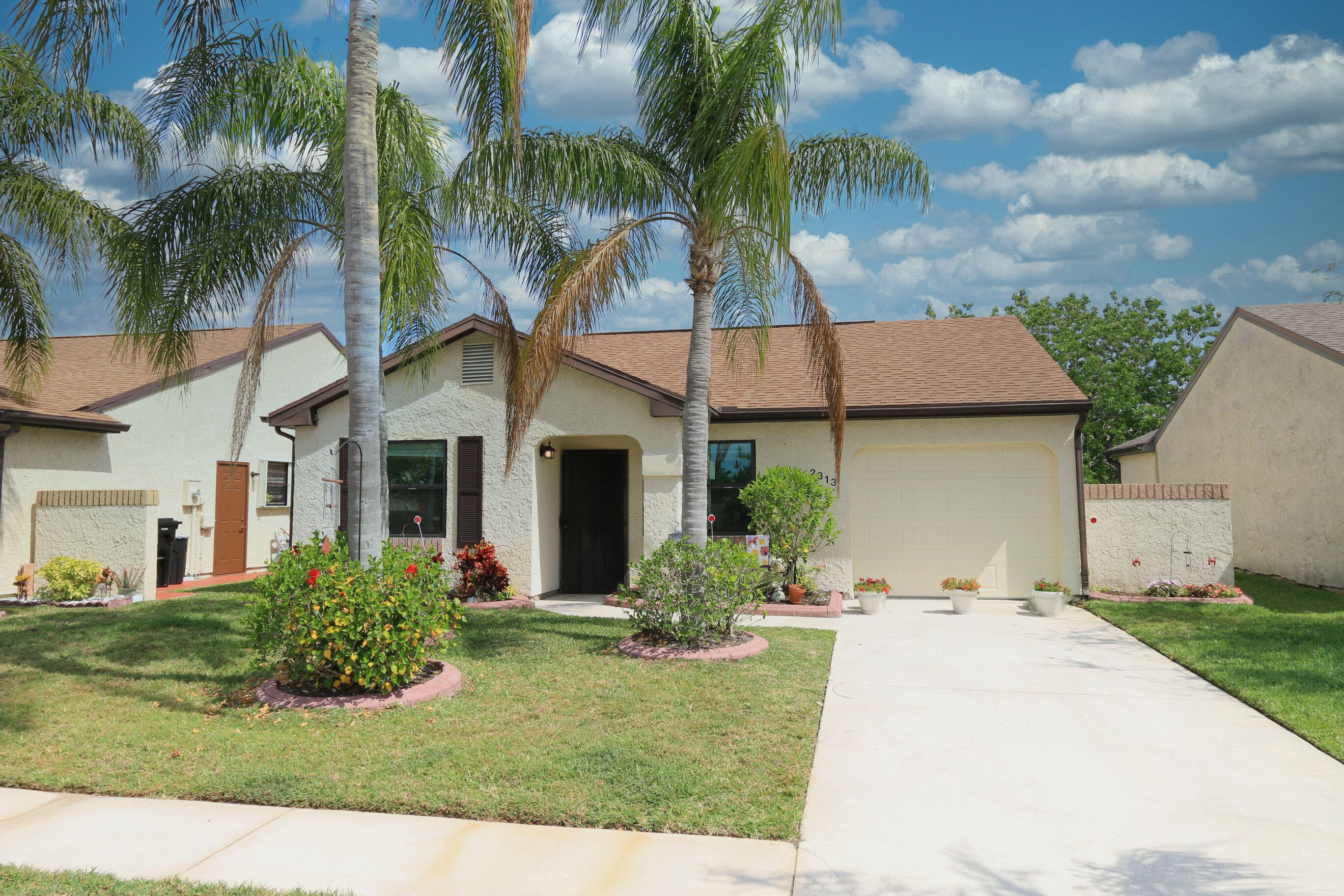 ROOF 2016 , IMPACT WINDOWS AND DOORS. Newer AC and Ductwork. 2 Bedroom with DEN. Beautiful Curbing Around Gorgeous Landscaping. Gated Community with 125 Homes. Community Pool. Screened, Covered Patio Extends Almost The Length of Home. Very Generous Back Yard. Tile Floors. This Home is Conveniently Located to Shopping, Entertainment , Beaches and Preserve.