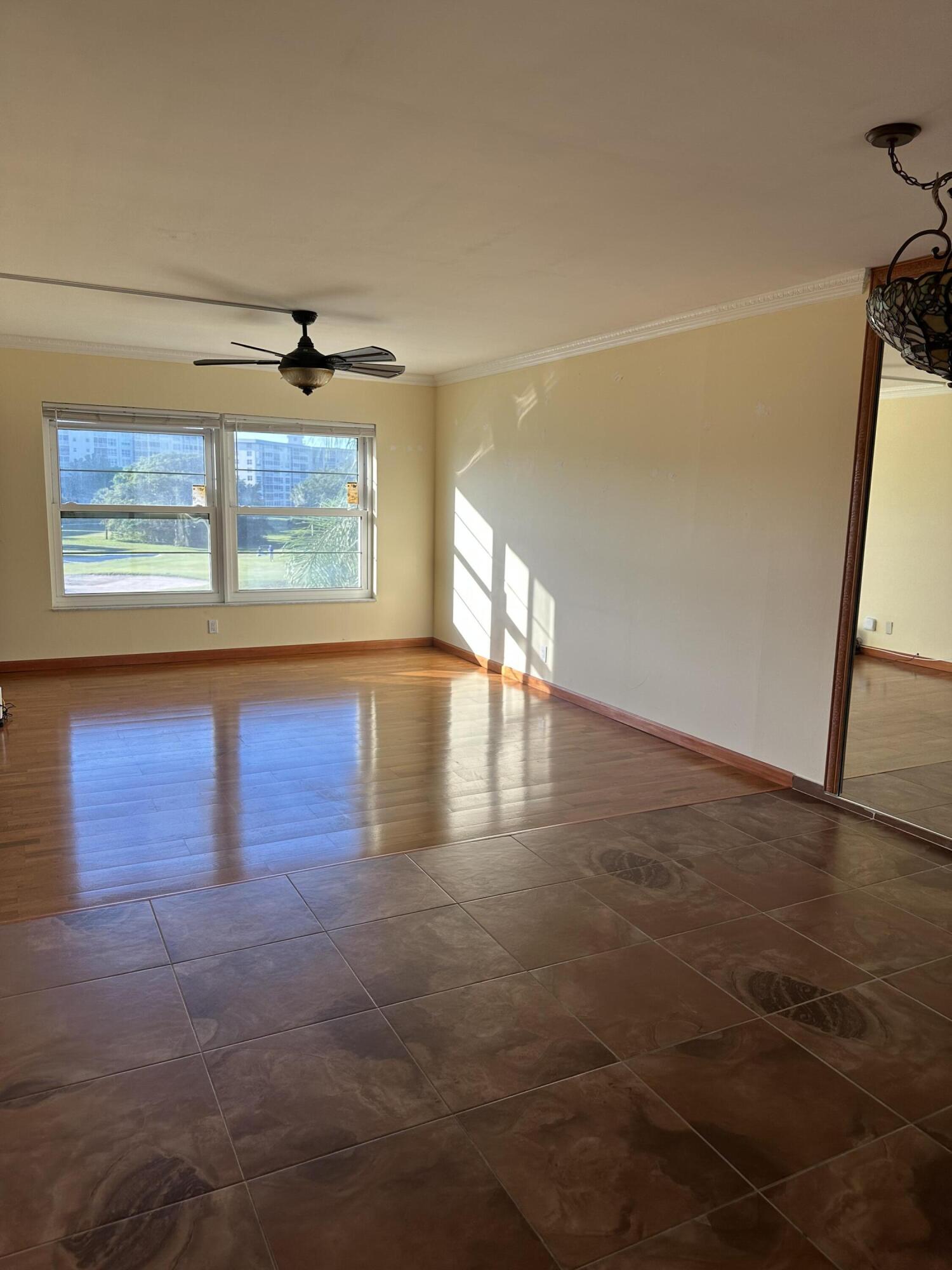 Discover the charm of Palm Aire living in this impeccably maintained unit with a beautiful golf course view. The home features tile and wood flooring throughout, a remodeled bathroom, and an updated kitchen. Unit comes with impact windows and a new A/C and water heater.  Enjoy great amenities - pool, sauna, pickball, tennis courts, and lush landscaping. Nearby shoppings, dining, and entertainment with "The Pomp" - Top Golf and Harrah's casino minutes away. Convenient access to Turnpike and I-95, a short drive to the beaches and just 1.5 miles to Cypress Creek Tri-Rail station, a great commuting service. Make this your dream home.