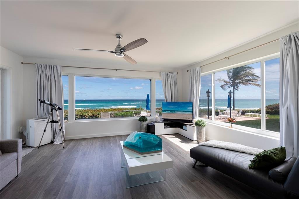 Amazing location! Directly on the sands with a beautiful direct ocean view. This newly remodeled unit has an open floor plan, washer and dryer in the unit, impact windows and doors. Beautiful paved sitting area outside to capture the ocean! No pets. Renting is limited. Amazing location! Directly on the sands with a beautiful direct ocean view. This newly remodeled unit has an open floor plan, washer and dryer in the unit, impact windows and doors. Beautiful paved sitting area outside to capture the ocean! No pets. Renting is limited.