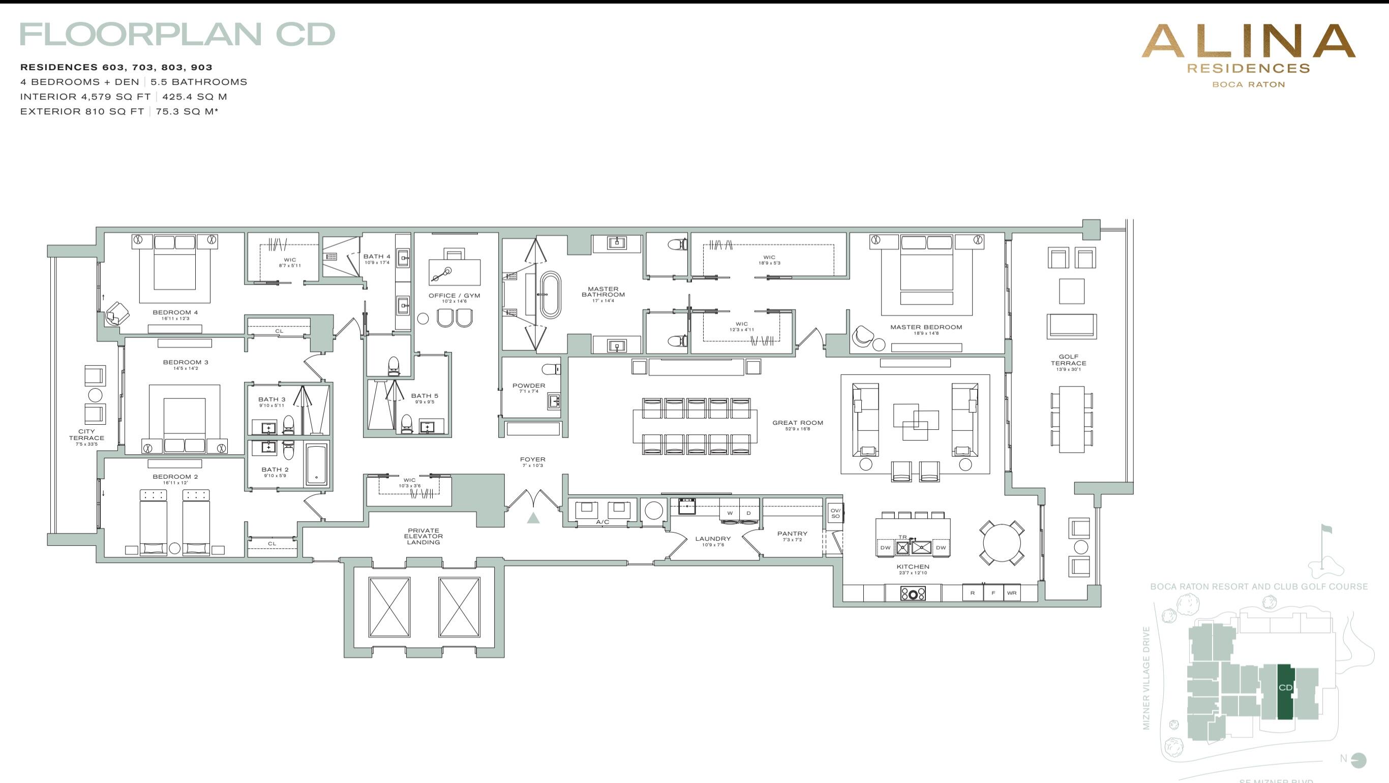 ALINA Boca Raton Condo - Residential