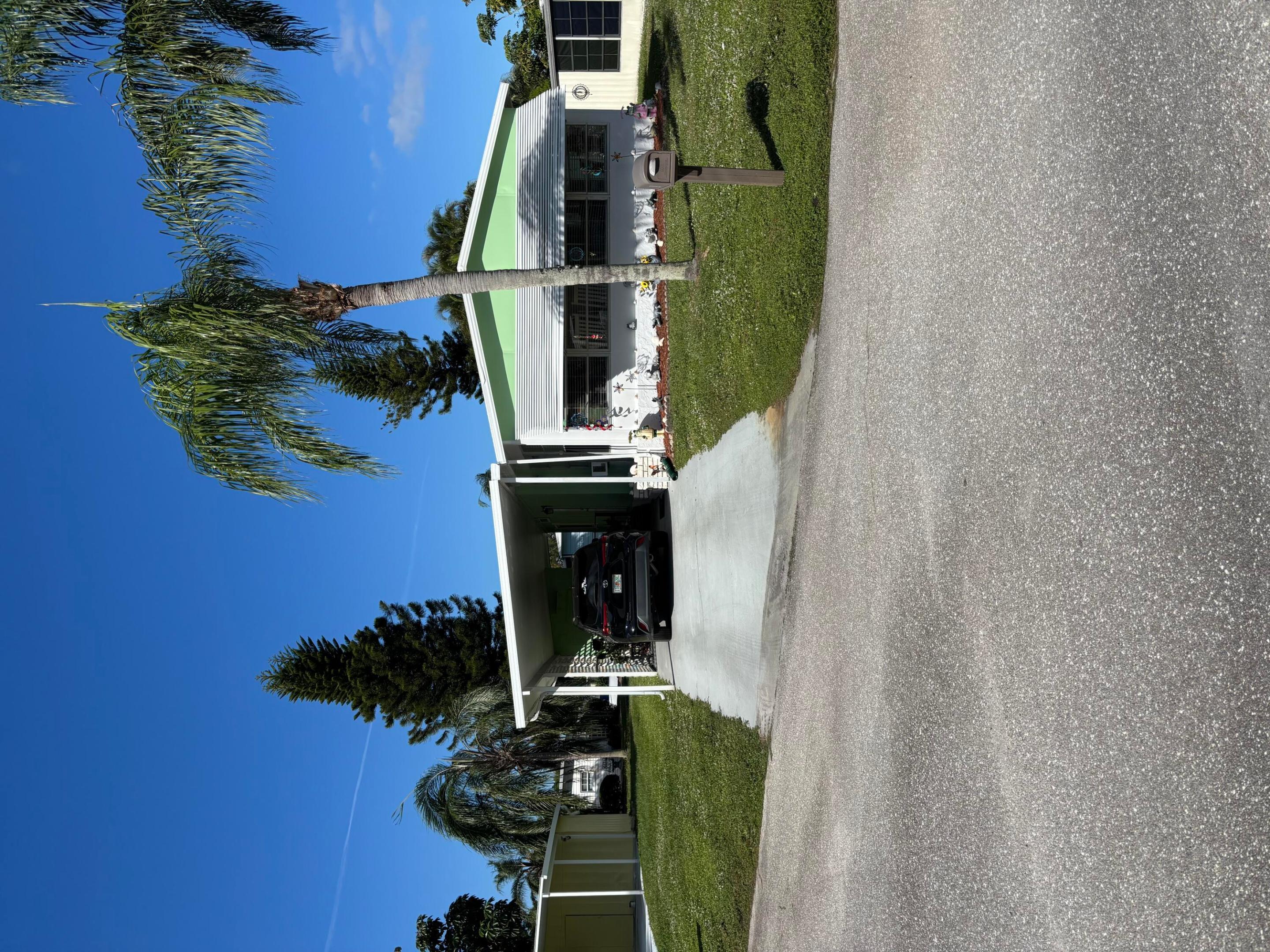 Welcome to this charming 2-bedroom, 2-bath home in the desirable Spanish Lakes Golf Village, an active 55+ community offering a wealth of amenities. Free Golf is included for owners. This home has a new A/C unit (2024), washer and dryer, and some updated appliances.  The bright and airy Florida room offers perfect space for entertaining or unwinding at the end of the day.