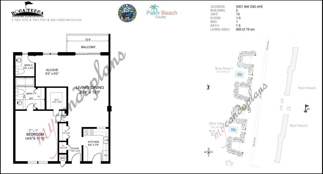 BOCA TEECA CONDO 2 - Residential Lease