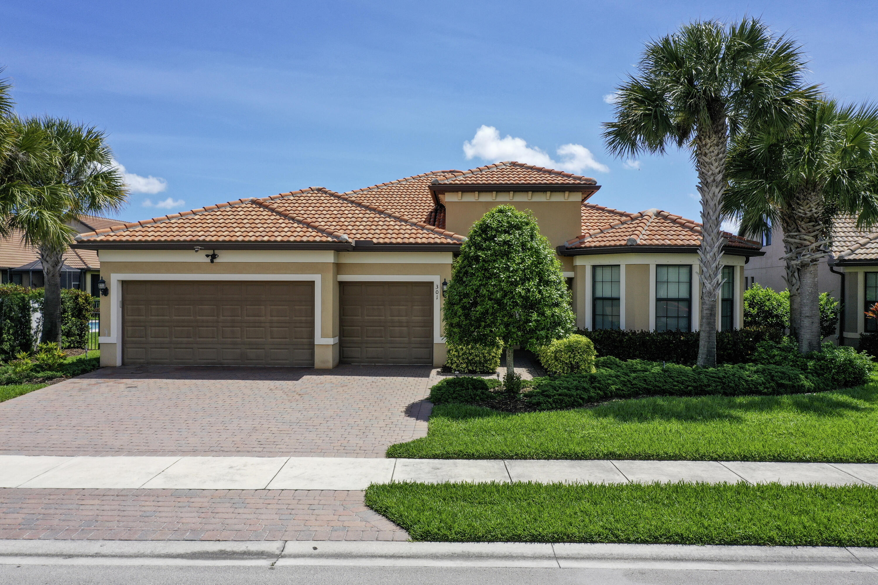 A MUST SEE!! This beautiful home located in the highly sought after, established family community of "Veranda Gardens" in Port St. Lucie. Offering an abundance of resort style amenities, this neighborhood is designed for comfort, connection, and convenience. This furnished, spacious 4,221 total sq foot home features 3 BR, 3 BA, den, and 3 car garage. Step inside to an open concept layout filled with natural light, high ceilings, crown molding, and a blend of tile and beautiful wood flooring. Enjoy peaceful views of the pond from the large screened in porch and fenced backyard. The gourmet kitchen is a true showpiece, complete with a large granite island, premium energy-efficient appliances, and generous storage, perfect for cooking, entertaining, and gathering. Schedule your showing today!