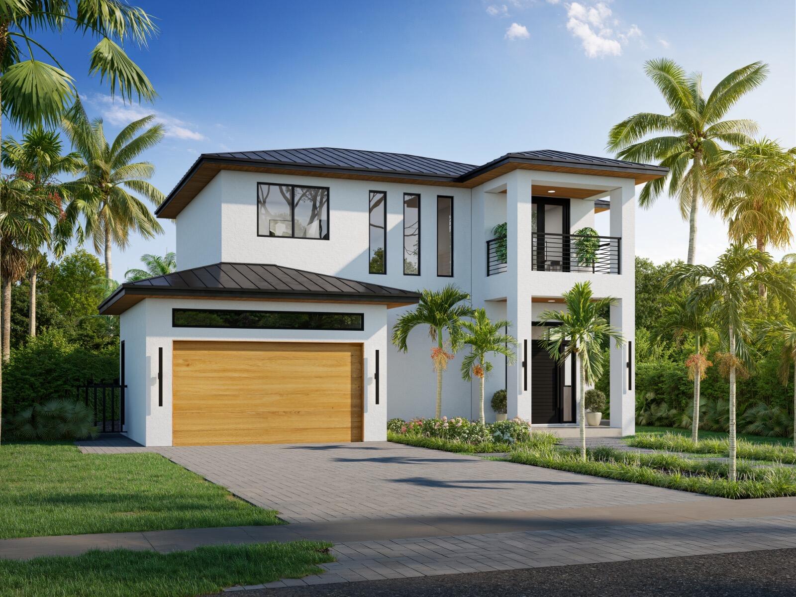 Pre-Construction Opportunity in The Cove! Secure this luxury new construction home before completion. This thoughtfully designed residence will offer 4 bedrooms, 3.5 baths, an office, loft, and approximately 3,000 SF under A/C. Features include 12' ceilings, a designer kitchen with premium appliances, walk-in pantry, two laundry rooms, a luxurious primary suite with soaking tub and oversized shower, fireplace, resort-style pool, outdoor shower, two-car garage, and private balconies. Ideally located minutes from the beach, marinas, shopping, dining, and Mizner Park. Early buyers may have the opportunity to select certain finishes.  Estimated Completion Q4 2026