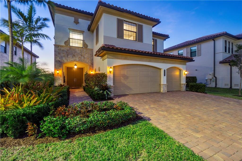 Newest subdivision in Heron Bay" The Estuary" This 2 story 5 bedroom + huge loft sits on the prettiest waterfront preserve with breathtaking views of sunsets & natures finest, This home is turnkey and shows like a model, Impact windows & doors throughout, Spectacular oversized kitchen with gas range, quartz countertops, stylish modern backsplash & stainless appliances, lots of natural sunlight, back patio has covered BBQ area with lots of lawn to play or room for a huge pool, 3 car immaculate garage & driveway fits 6 cars, plenty of extra guest parking across road,1 full bedroom & full bath downstairs, Masterbed is upstairs, Resort Style Amenities Including 2 clubhouses and Gyms,Basketball,Waterpark, Tennis A+ Schools.