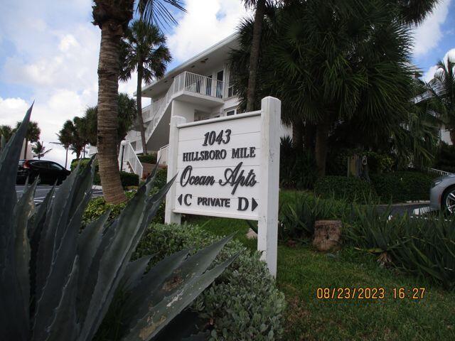 HILLSBORO MILE OCEAN APTS SEC 2 - Residential