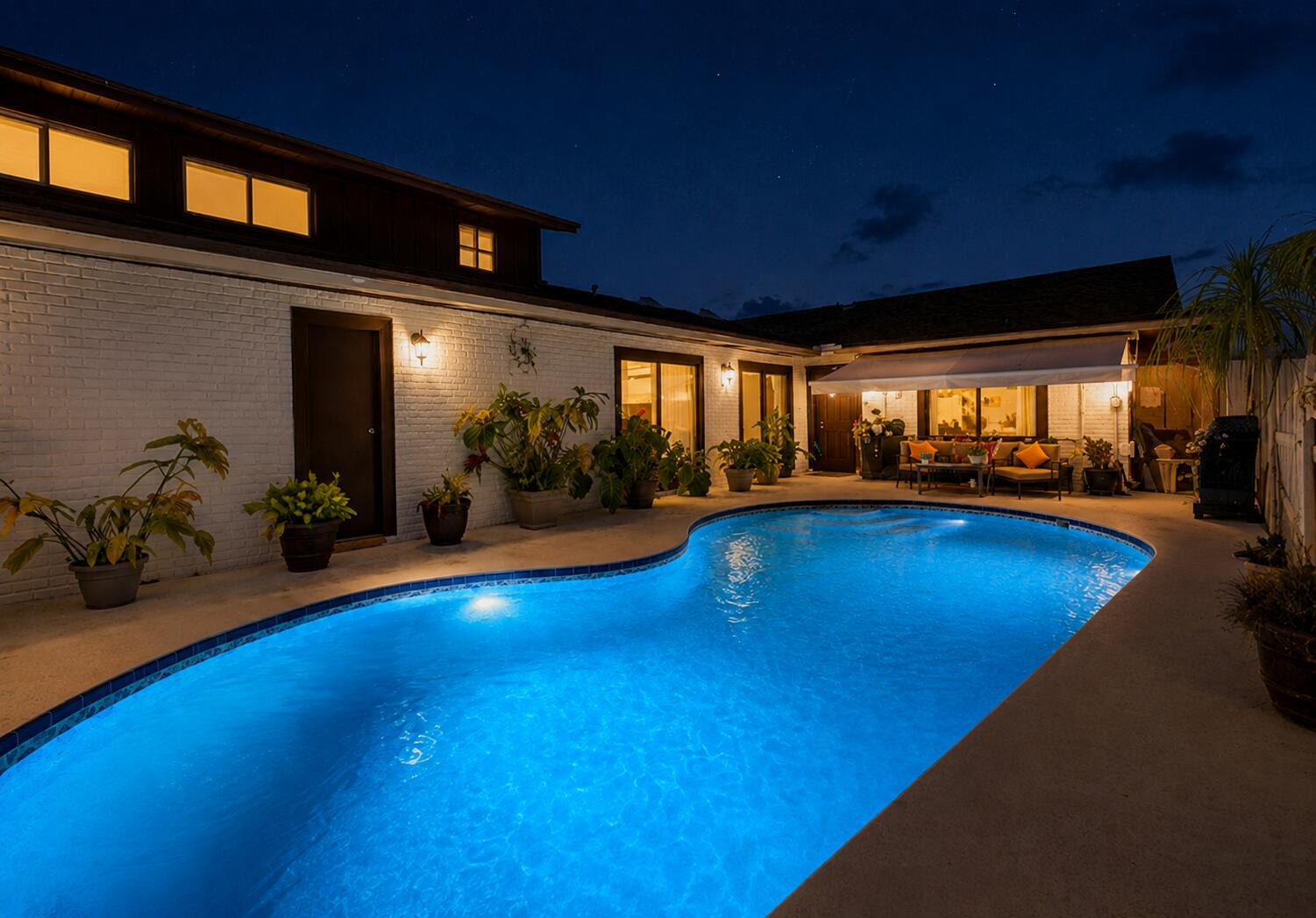 Rare opportunity to own a private pool home in Boca Gardens. This move-in ready residence has been thoughtfully updated and offers a desirable combination of indoor comfort and outdoor living. The remodeled kitchen features stainless steel appliances, updated cabinetry, and ample workspace. New waterproof luxury vinyl plank flooring throughout the main living areas on the first floor creates a fresh, contemporary feel, while the renovated primary bathroom showcases updated fixtures and finishes. A newer air-conditioning system provides added peace of mind. The spacious layout is filled with natural light and flows seamlessly to the private outdoor retreat. Enjoy your own screened private pool area, offering space for relaxation, entertaining, outdoor dining, or simply enjoying Florid Florida living year-round. The flexible floor plan provides comfortable living spaces and generous room sizes, with thoughtful updates throughout that allow the next owner to move right in and begin enjoying the home immediately. Located within Boca Gardens, residents enjoy access to community amenities including swimming pools, tennis courts, basketball courts, playgrounds, walking paths, and clubhouse facilities. Conveniently situated near shopping, dining, parks, recreational opportunities, and major roadways. Updated kitchen, renovated primary bath, new waterproof luxury vinyl plank flooring, stainless steel appliances, a newer air-conditioning system, and a private pool make this a unique opportunity within the community.  enhanced by an HOA that covers roof maintenance and replacement, exterior maintenance, and cable. Boca Gardens residents enjoy an impressive collection of amenities, including three community pools, tennis and pickleball courts, basketball courts, a fitness center, clubhouse, playgrounds, and scenic walking paths amid lush landscaping. Conveniently located near top-rated schools, premier shopping, dining, parks, and major highways, this residence offers an exceptional Boca Raton lifestyle. Private pool homes with this level of privacy, thoughtful updates, and resort-style amenities are seldom available. Experience one of Boca Gardens' most desirable offerings.