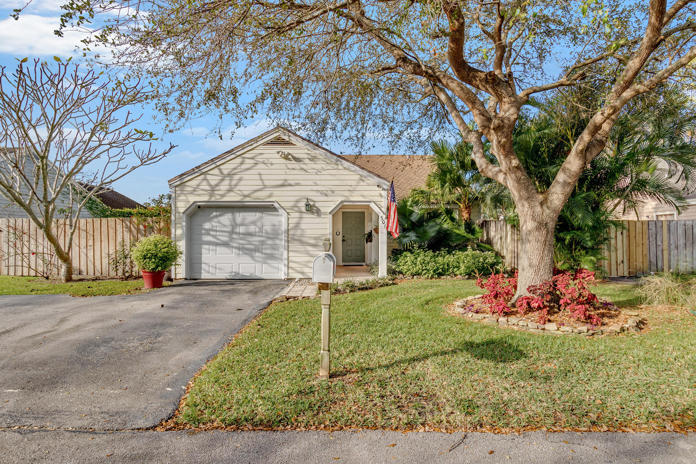 Charming 2 Bedroom + 2 Bath home in the desirable Tree Tops community! This inviting property features a spacious fenced yard perfect for pets, entertaining, or relaxing outdoors. Enjoy Florida living year-round from the large screened-in patio overlooking the private backyard. Bright, comfortable living spaces and a wonderful location make this home a must-see!