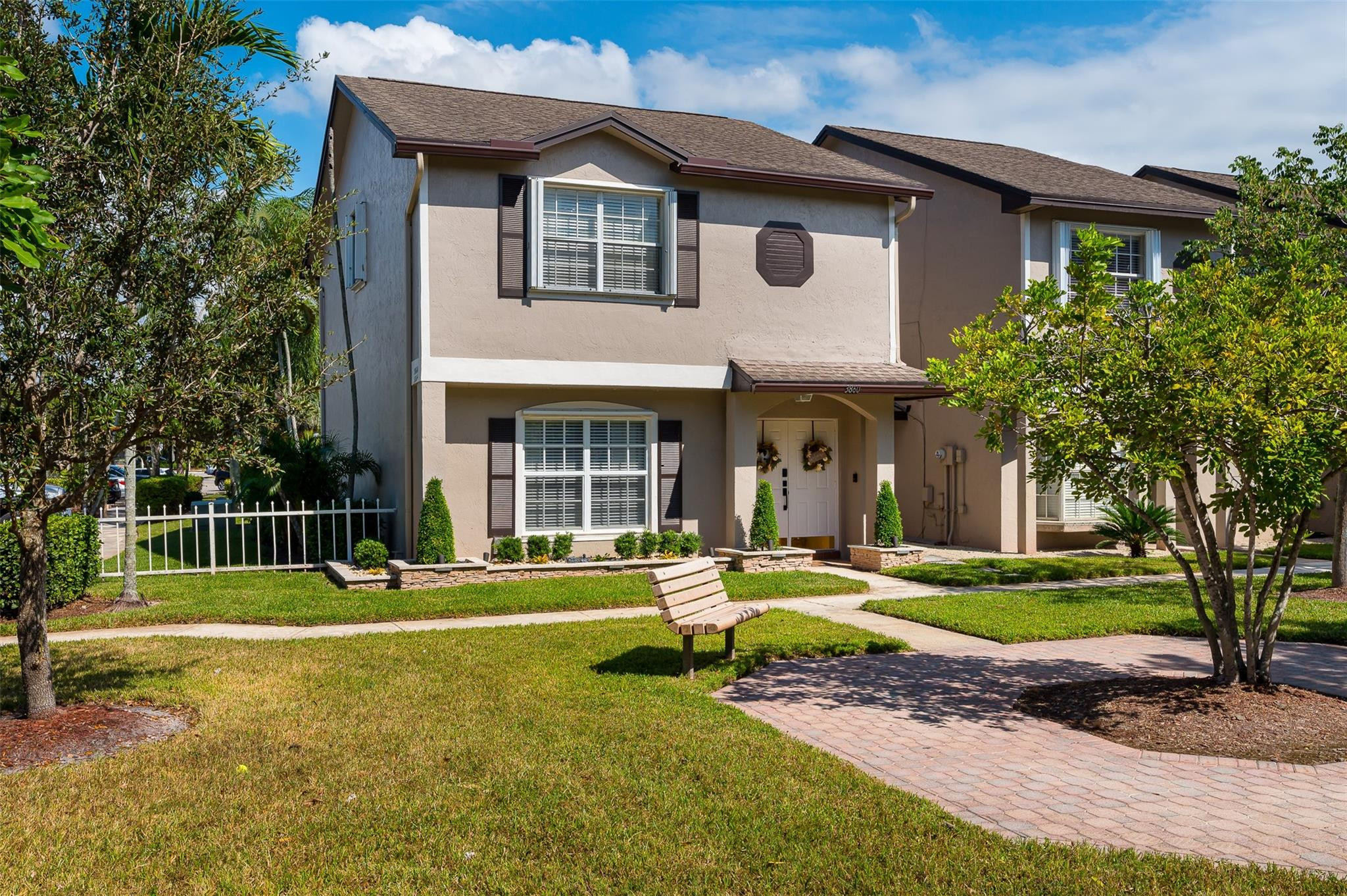WELCOME TO THIS BEAUTIFUL TOWNHOME LOCATED IN COLONY COURTS 2. THIS IS A CORNER UNIT, VERY PRIVATE, ONLY SHARED WALL IS WITH THE STORAGE CLOSET! IT FEATURES 3 BEDROOMS AND 2.5 BATHROOMS. INSIDE YOU WILL FIND A SPACIOUS AND BRIGHT KITCHEN, UPDATED BATHROOMS AND BEDROOMS. THIS HOME ALSO HAS A PRIVATE FENCED IN PATIO FOR YOU TO ENJOY & IT'S IN CLOSE PROXIMITY TO ONE OF THE COMMUNITY POOLS. THIS 2 STORY TOWNHOUSE IS LOCATED NEAR THE SAWGRASS MALL, WHICH OFFERS AMAZING SHOPPING AND DINING OPTIONS. YOU CAN ALSO TAKE ADVANTAGE OF THE CITY'S NEW SPORTS COMPLEX OFFERING MEMBERSHIPS TO ITS RESIDENTS AS WELL AS A SPLASH PARK. PERFECT FOR ANYONE WANTING TO LIVE IN SUCH A CONVENIENT LOCATION. ONE DOG OR CAT IS WELCOME TO MOVE IN WITH YOU! BRAND NEW ROOF 2026. *MINIMUM CREDIT SCORE OF 700 REQUIRED*