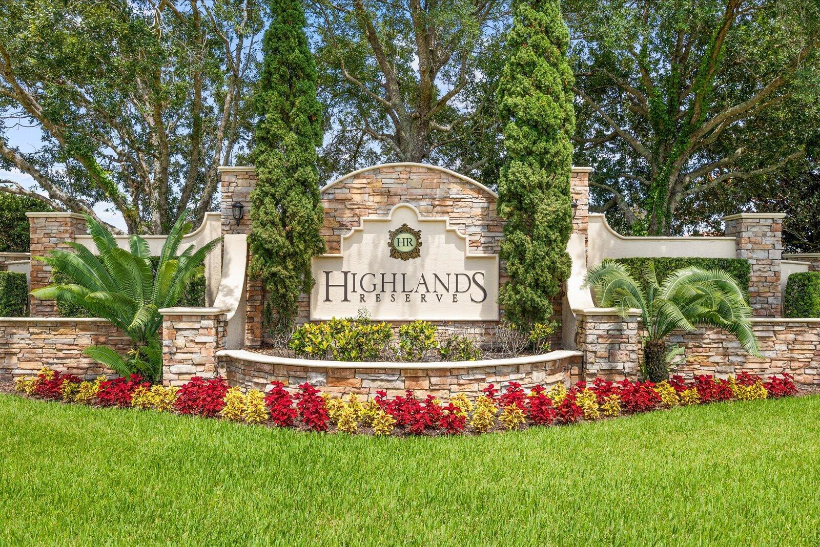 HIGHLANDS RESERVE - Residential