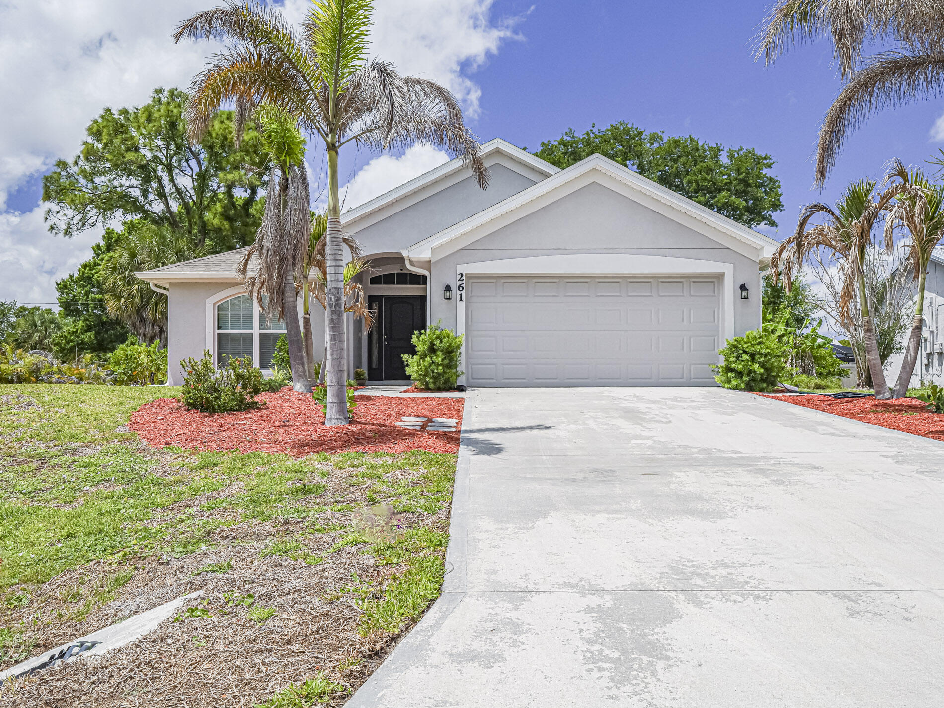 Seems barely lived-in - such a well-kept home! 4/2/2 on a huge, HIGH, corner lot. No HOA, CBS, almost 2000 sf. This is like getting a new home for used prices - Don't wait on this one. High ceilings, underground power, roof 2019, A/C 2026, Eat in Kitchen with breakfast Nook, when you get home from work, sit in your screened in back porch with a cup of coffee and relax. This home will be your pride and joy!   Sebastian Highlands is one of the most desired developments in Sebastian. This home has been so gently used, it does look very new.