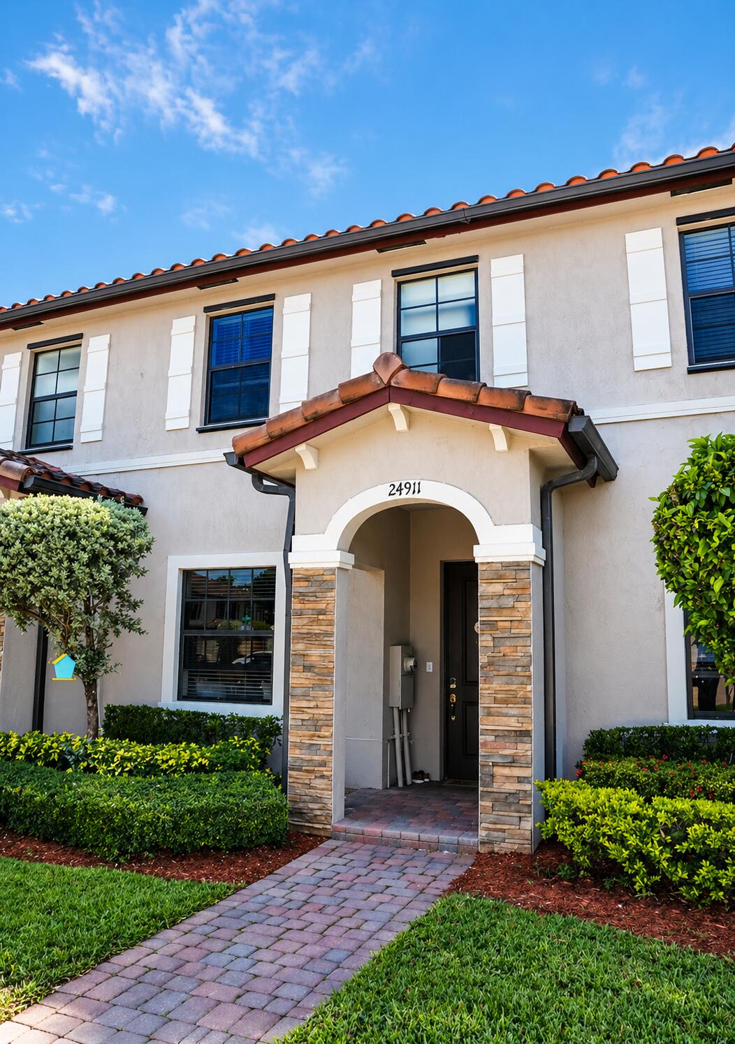 Beautifully remodeled 2-bedroom, 2.5-bath townhouse in Homestead, offering a modern and move-in ready layout. Currently the lowest priced 2-bedroom townhouse in the community, presenting an exceptional value for buyers. This home features two spacious primary suites, ideal for comfort and privacy. The first floor showcases sleek porcelain tile flooring, while the second floor offers durable vinyl flooring throughout. The updated kitchen is equipped with stainless steel appliances and includes an in-unit washer and dryer for added convenience. Enjoy a private backyard perfect for relaxing or entertaining. Community amenities include a clubhouse, resort-style pool, and park. Low HOA. Conveniently located near major roads, shopping, and dining. A must-see opportunity!