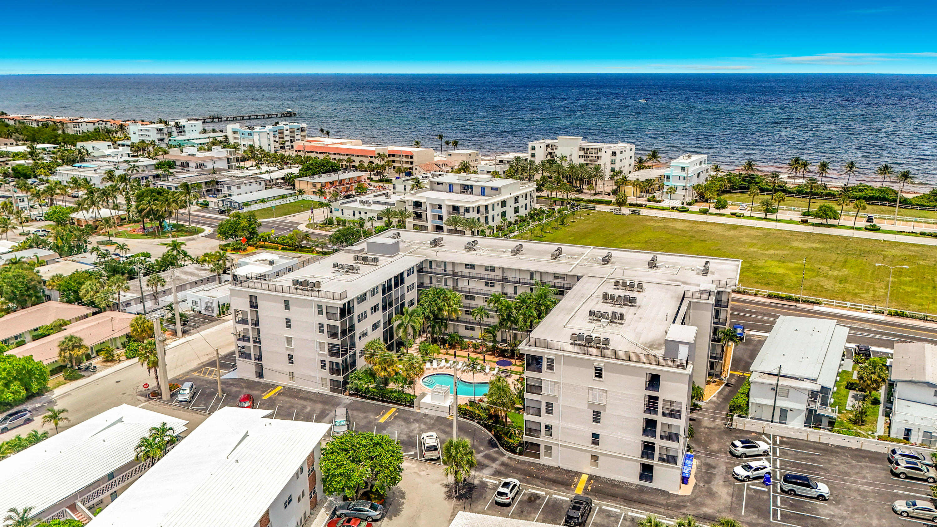 One block from the ocean in Lauderdale by the Sea. Welcome to this 2-bedroom, 2-bathroom condominium located in Leisure by the Sea East in Lauderdale-By-The-Sea, Florida. This 1,030 square feet of finished living space offers comfortable, efficient floor plans across five stories. The residence provides a practical layout ideal for those seeking convenient coastal living in an established community. Situated in this well-established condominium complex, this property presents an opportunity to reside in Lauderdale-By-The-Sea with the benefits of condo-style living. All information is deemed reliable but not guaranteed. All sizes Approximate