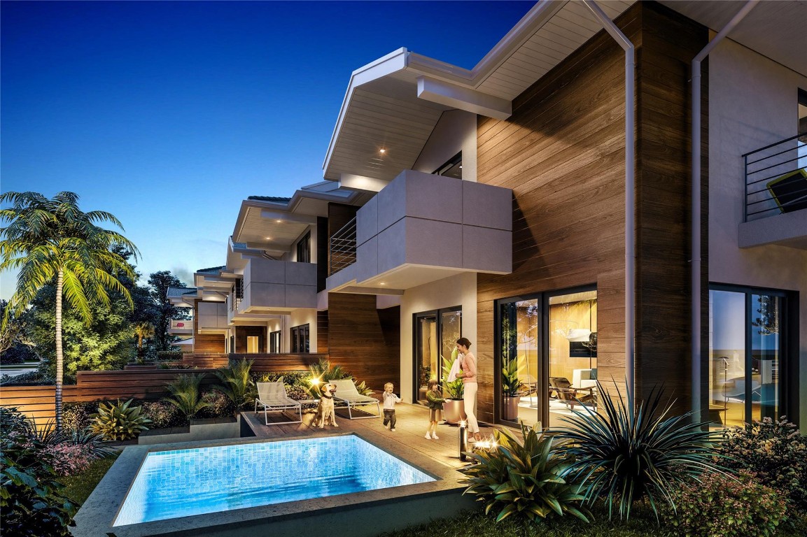 NUVO Lighthouse Point redefines attainable, modern coastal living with a thoughtful focus on wellness, design & location. Conceived by a new generation of forward-thinking builders, this boutique townhome community blends contemporary architecture, Safety, Smart home, clean lines, highly functional layouts ideal for today’s families & professionals. Select residences offer serene water views, while curated, wellness-inspired amenities including optional cold plunge and sauna packages support a balanced, vitality-driven lifestyle. Expected for completion in Q3 2026, NUVO sets a new benchmark for attainable, wellness-oriented coastal living. Community Features:• Gated enclave of just 12 townhomes, offering privacy and exclusivity• HOA includes landscaping, gated entry, and trash service Residence Features:• Expansive open floor plans with 10’ ceilings• Private balconies and private fenced patios with lush landscaping• High-end designer finishes and fixtures• Hurricane-impact windows and doors• Smart home integration• Private 2-car garages positioned on the interior street Optional Enhancements• Cold plunge and sauna wellness package