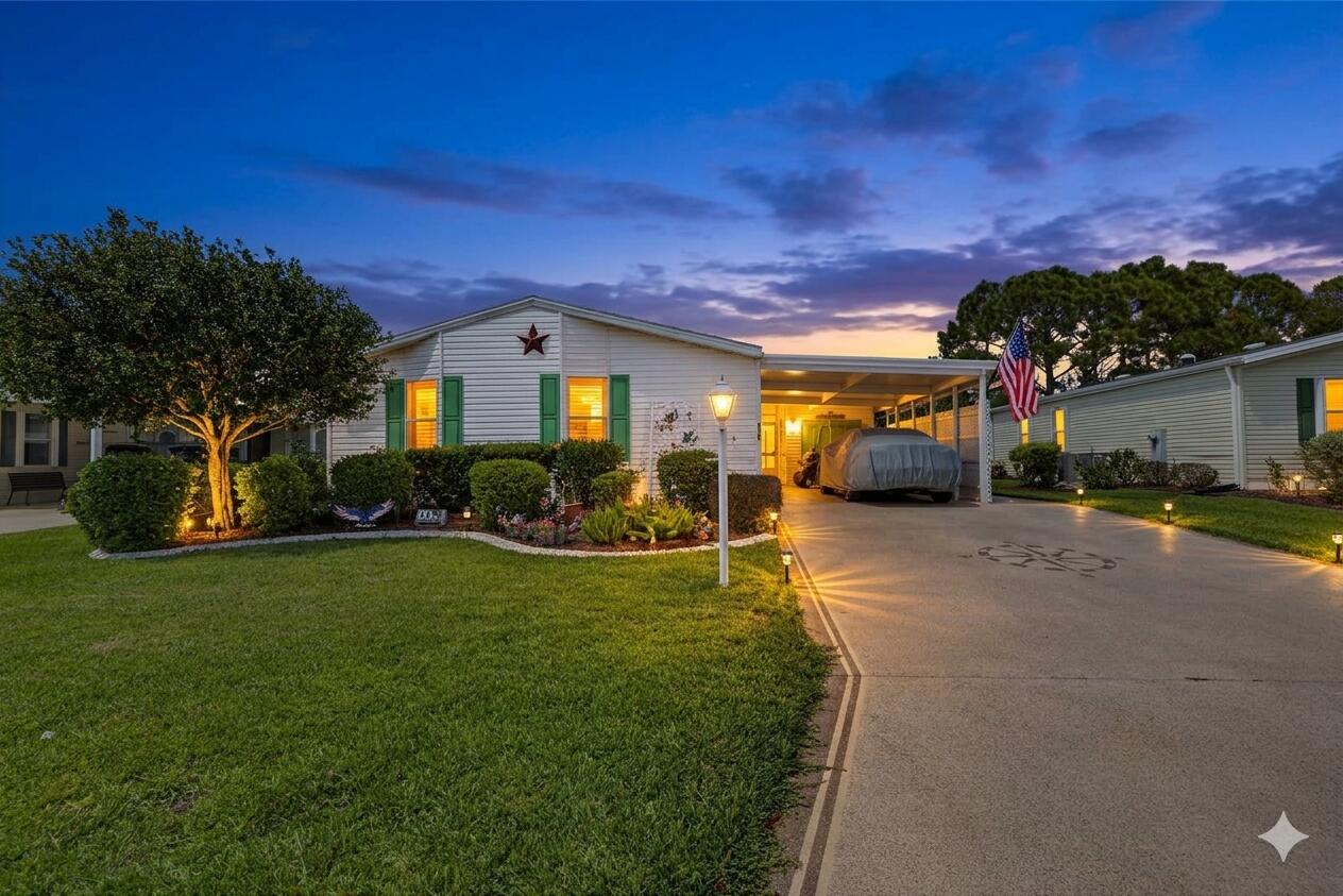The ultimate nature lovers dream home backed up to a preserve filled with birds that frequently visit. Enjoy the Florida resort golfing lifestyle a worry free Islander II Model with updated 2019 roof. The homeowner is a meticulous housekeeper, everything kept in perfect order. The home features laminate & tile floors, a huge kitchen with island, granite countertops, a separate laundry room, a separate screen porch & storage room. 3M window tint, newer Water Heater, A/C is only two years old. Resort living in the amenity packed Savanna Club 55+ community 4 clubhouses, restaurant, 18 hole golf course, rec. center, 3 pools, a 10,000 SF Theatre. Pickleball, horseshoes, tennis, shuffleboard, fitness & tons of activities. Off US1 23 min to Beach, 14 min to Hospital Priced about 50% less than what a similar size property would be in the City of Port St. Lucie. This is a Land Lease property. The benefits of a land lease property are that you can purchase a very nice home for a low price and have all the amazing amenities; 18 hole golf course, tennis, pickleball, pools, theater, Tons of clubs and activities of a beautiful, clean and very active lifestyle community with an affordable monthly payment for the land, which would be less than a mortgage would be. Lease rate has annual increases of 2.5% or CPI whichever is greater. HOA Orientation required within 10 days of closing.