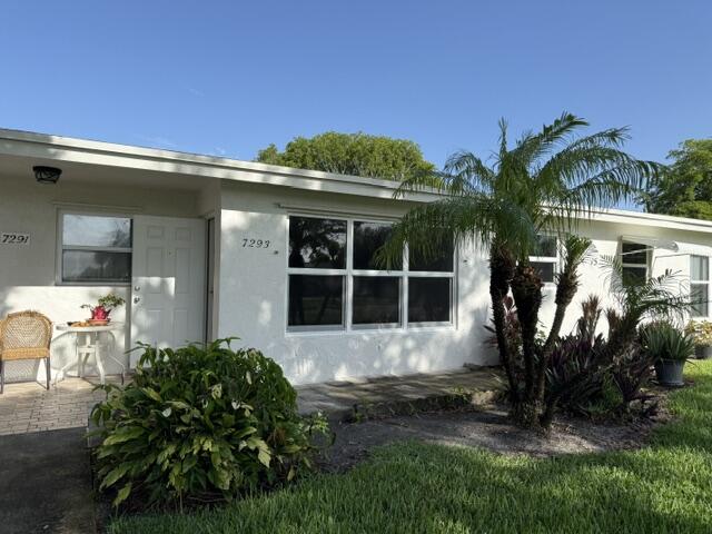 Beautiful 1100sqt condo/villa in desirable Lantana 55+community Pointe Overlook. Impact windows completed 6/2026 A/C 6/2026. 2 walk in-closets, Florida room with impact windows can be as guest room, den, office or another living room. New ceiling fans in every room. Must see to appreciate. Back patio for outdoor enjoyment and barbeque. Best location close to pool/amenities, just across the street. Renting allowed after 3 years. MORE PHOTOS COMING SOON!