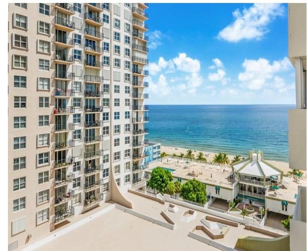 Great Location!! 2/2 Oceanfront Condo in desirable Pompano Beach Club South. Beautiful views of both the Intracoastal and the Ocean. This unit is ready for your own custom design. Great amenities, the recreation center has two gyms, bar, cafe serving breakfast and lunch, BBQ grills on the beach and so much more. Walking distance to the new Pompano pier all the new restaurants, splash pad, and playground in newly developed Pompano Beach.