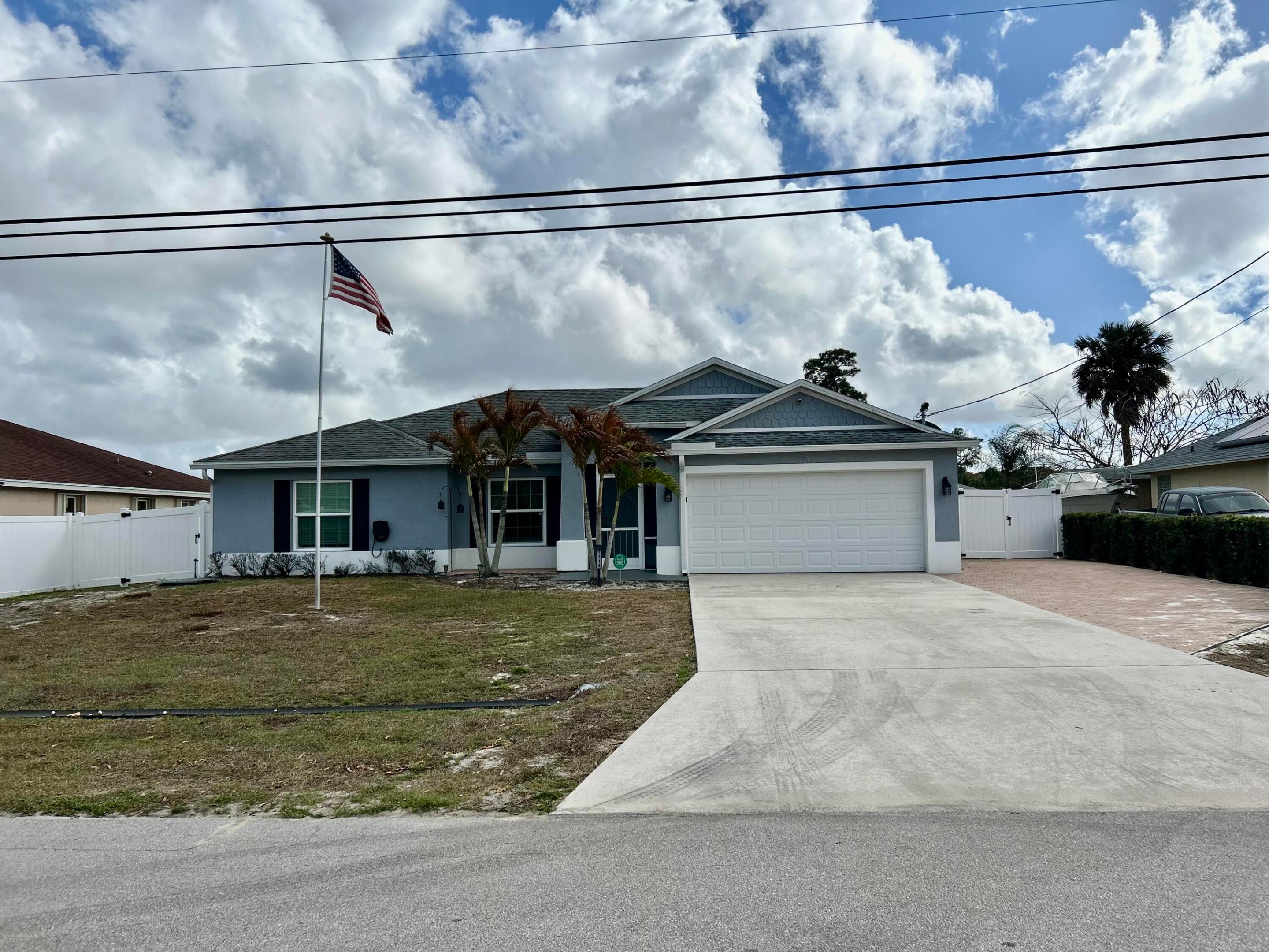 BEAUTIFUL 4 BEDROOM 2 BATH NEWER 2018 BUILT HOME ON CANAL WITH PLENTY OF ROOM FOR A POOL. HURRICANE IMPACT WINDOWS AND DOORS, STAINLESS STEEL APPLIANCES, CLEAN AND READY TO MOVE IN. STORAGE SHED IN BACKYARD, EXTRA PARKING FOR AN RV OR BOAT.