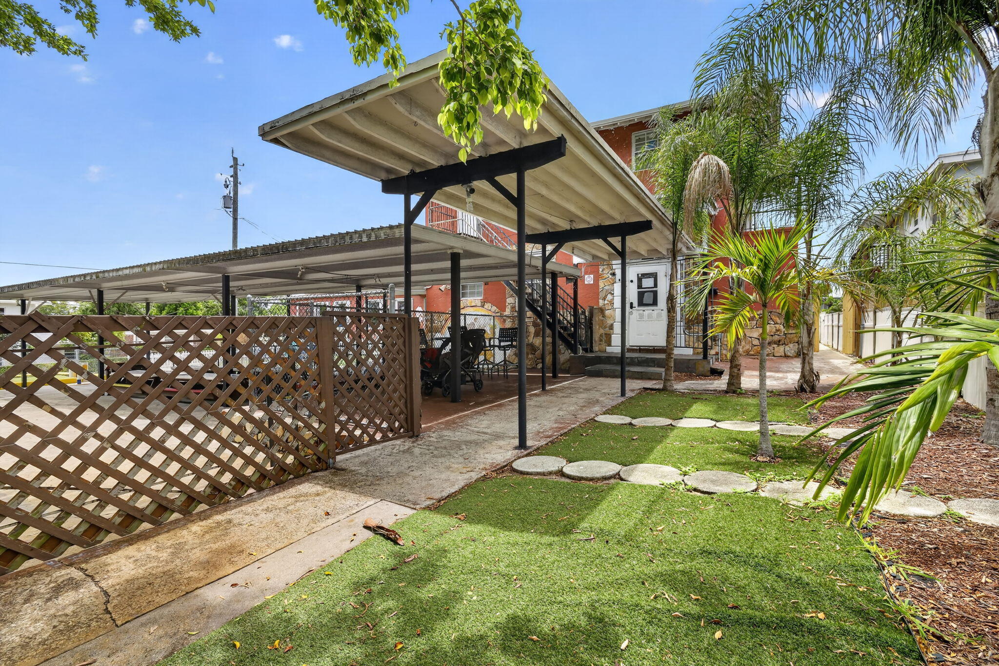 Standalone 2-story CBS commercial building (5,468 sq ft) on a 0.31-acre corner lot. Zoned MF 14-C 2. Currently outfitted as a turn-key child care/educational facility. Features recent 2024 fully permitted, finalized commercial fire alarm and sprinkler system upgrades. Sale is for the real estate/building asset ONLY, no business operations or licensing convey. Ideal for daycare, school, charter, community center, or multi-family redevelopment.