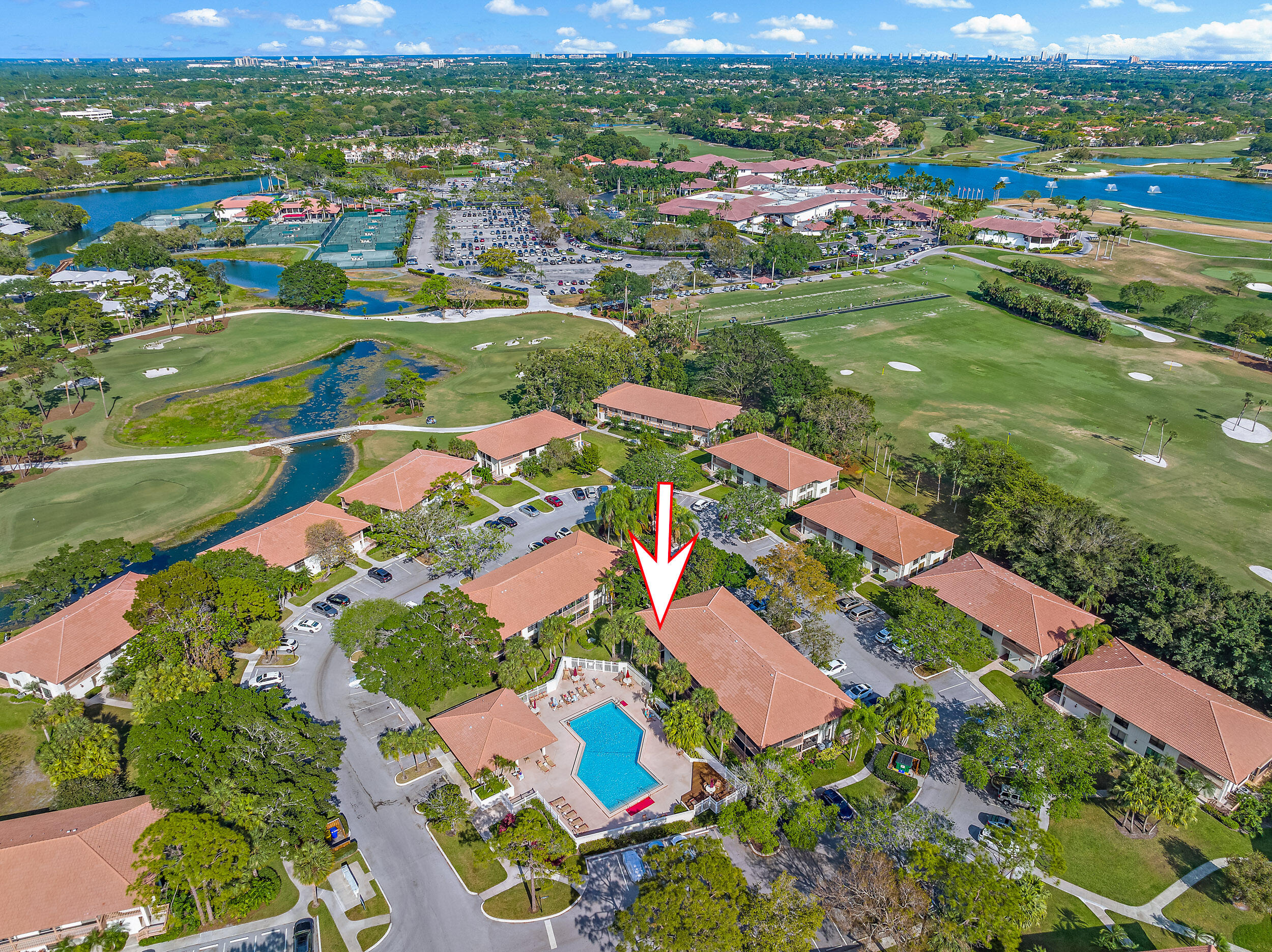 Come see this gorgeous CORNER END UNIT Golf Villa overlooking the newly updated community pool! This beautifully refreshed two-bedroom, two-bath residence features a desirable wraparound balcony, abundant natural light, and added privacy from its end-unit positioning. The kitchen was tastefully updated within the last two years with new cabinetry and quartz countertops, offering both style and functionality. The well-designed floor plan is ideal for full-time living or seasonal enjoyment, and the property can be offered fully furnished for immediate convenience. Ideally situated within close proximity to PGA National's championship golf courses while enjoying a peaceful poolside setting. Condo fees include Wi-Fi, basic cable, water, sewer, and trash providing excellent value and convenience. Located within prestigious PGA National, residents enjoy a resort-style setting with a beautiful clubhouse, spa, resort pool, five championship golf courses, and 24/7 manned security (club membership not included). Ideally located near top-rated schools, world-class shopping and dining, the Florida Turnpike, I-95, and just minutes to Palm Beach International Airport. One pet permitted up to 20 lbs.
