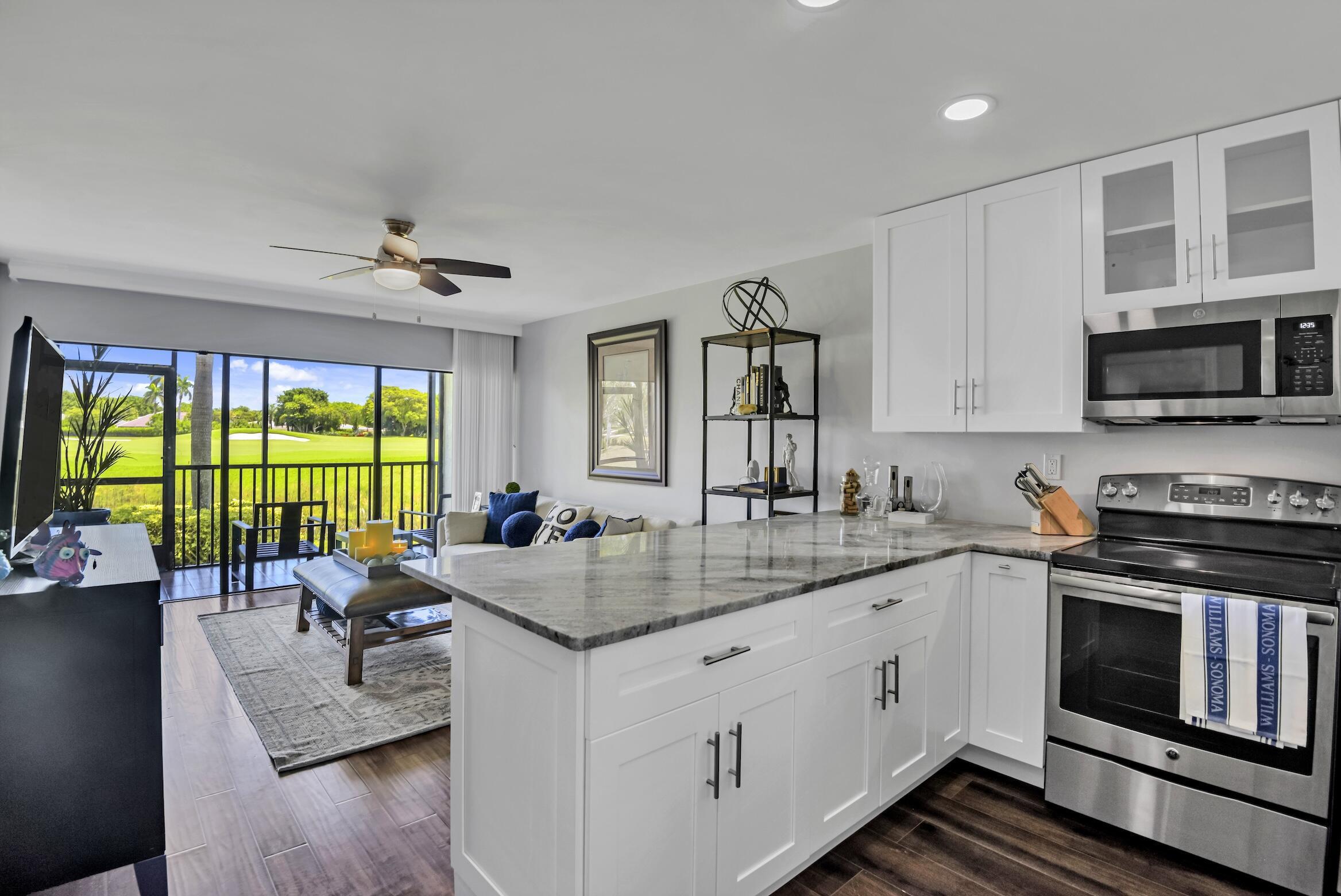 Welcome to this charming one-bedroom, one-bathroom condominium nestled in the prestigious Greensward Village within the Seagate community of Delray Beach, Florida. This efficiently designed residence spans 750 square feet across two stories, offering comfortable living space thoughtfully laid out for convenience. As a waterfront property, this condo provides direct access to water-adjacent living, a rare opportunity in the area. The property's configuration adds dimension and character to this well-positioned residence. Located in Delray Beach's established Seagate CC community, this condominium offers a distinctive living experience in a sought-after coastal location.