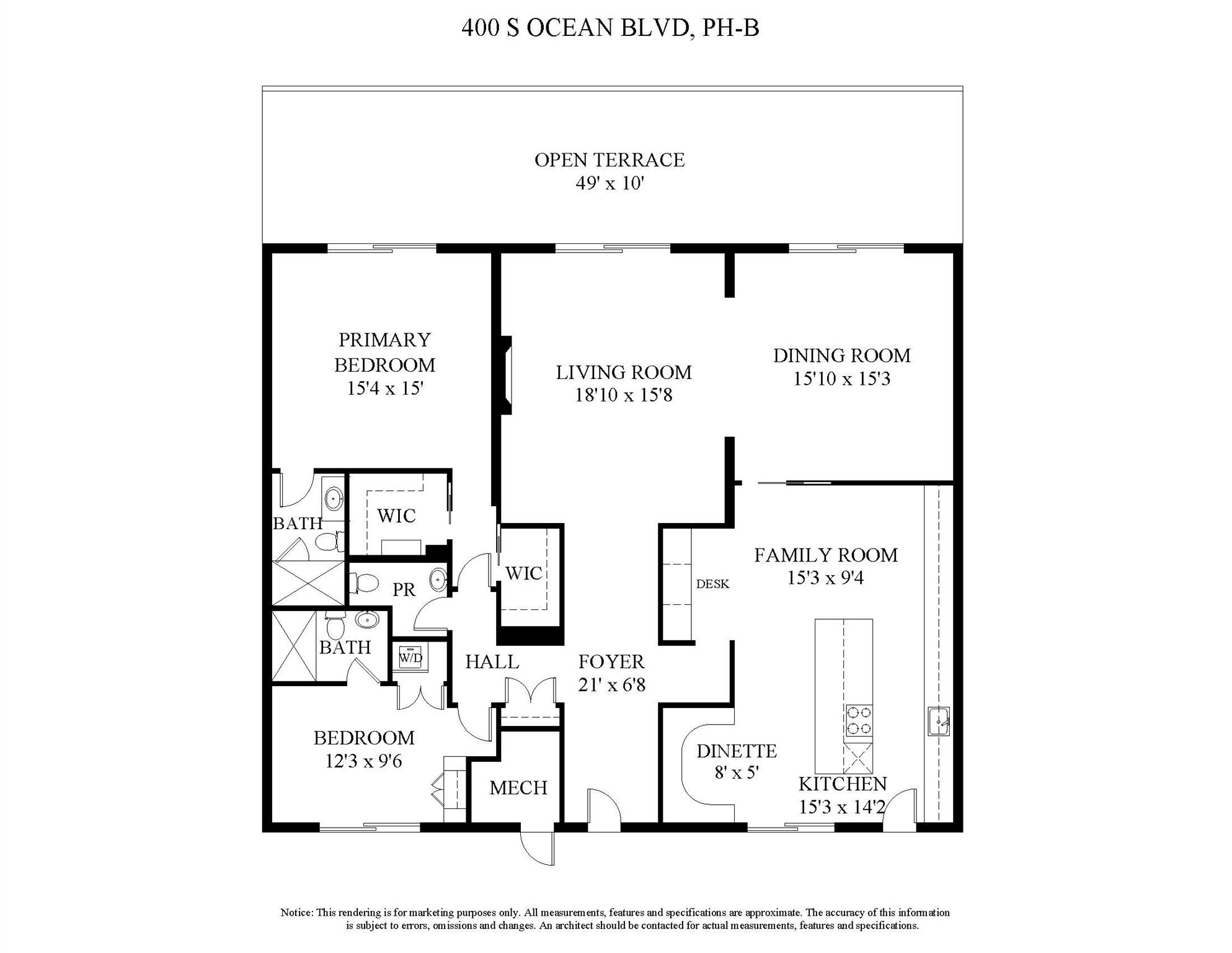 FOUR HUNDRED SO OCEAN BLVD CONDO - Residential