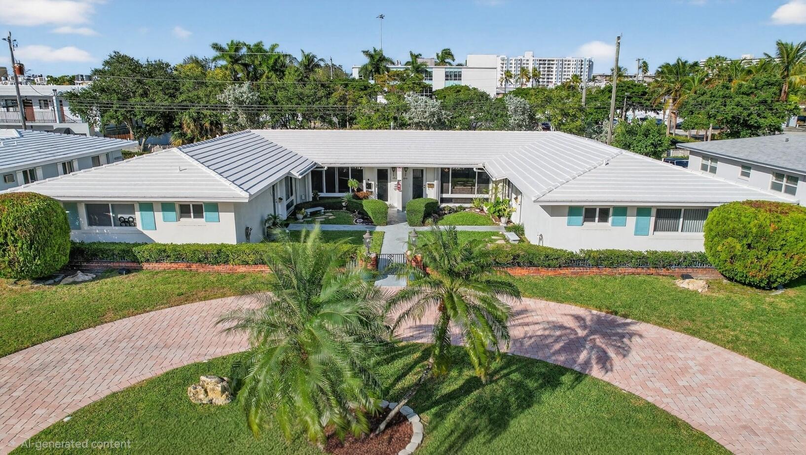 Quiet and charming upstairs 1-bedroom, 1-bath retreat in the desirable Coral Ridge neighborhood. Tucked away in a peaceful setting while still just minutes from the beach, dining, shopping, and everything Fort Lauderdale has to offer, this cozy space blends comfort, privacy, and South Florida charm. The property features a private fenced backyard, water included, one dedicated parking space, and exclusive laundry use for tenants for added convenience. Ideal for anyone seeking relaxed and convenient living in Coral Ridge.