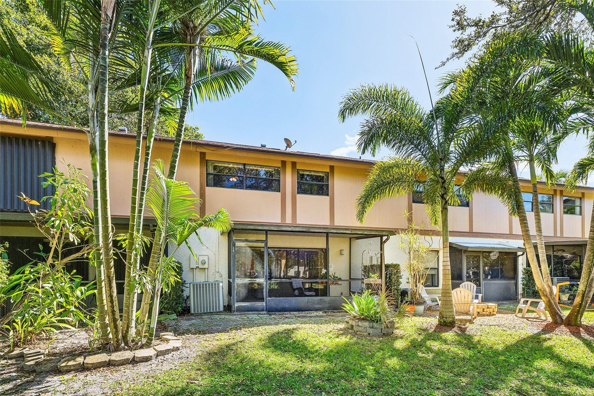 Wake up to peaceful lake views and enjoy the best of South Florida living in this spacious 3-bedroom, 2.5-bath townhouse.  Relax year-round on your private screened patio — the perfect place for morning coffee, evening sunsets, or entertaining Filled with natural light, this well-maintained home features oversized rooms, new upstairs flooring,  partially renovated kitchen, new stainless steel appliances, full-size washer and dryer, new hot water heater, and A/C replaced in 2019. Abundant storage throughout adds comfort and convenience to everyday living. Coconut Creek is ideally located near major highways, shopping, dining, parks, & top-rated schools, The Township offers resort-style living  including an Olympic-size swimming pool, gym, tennis & basketball courts clubhouse theater & more.