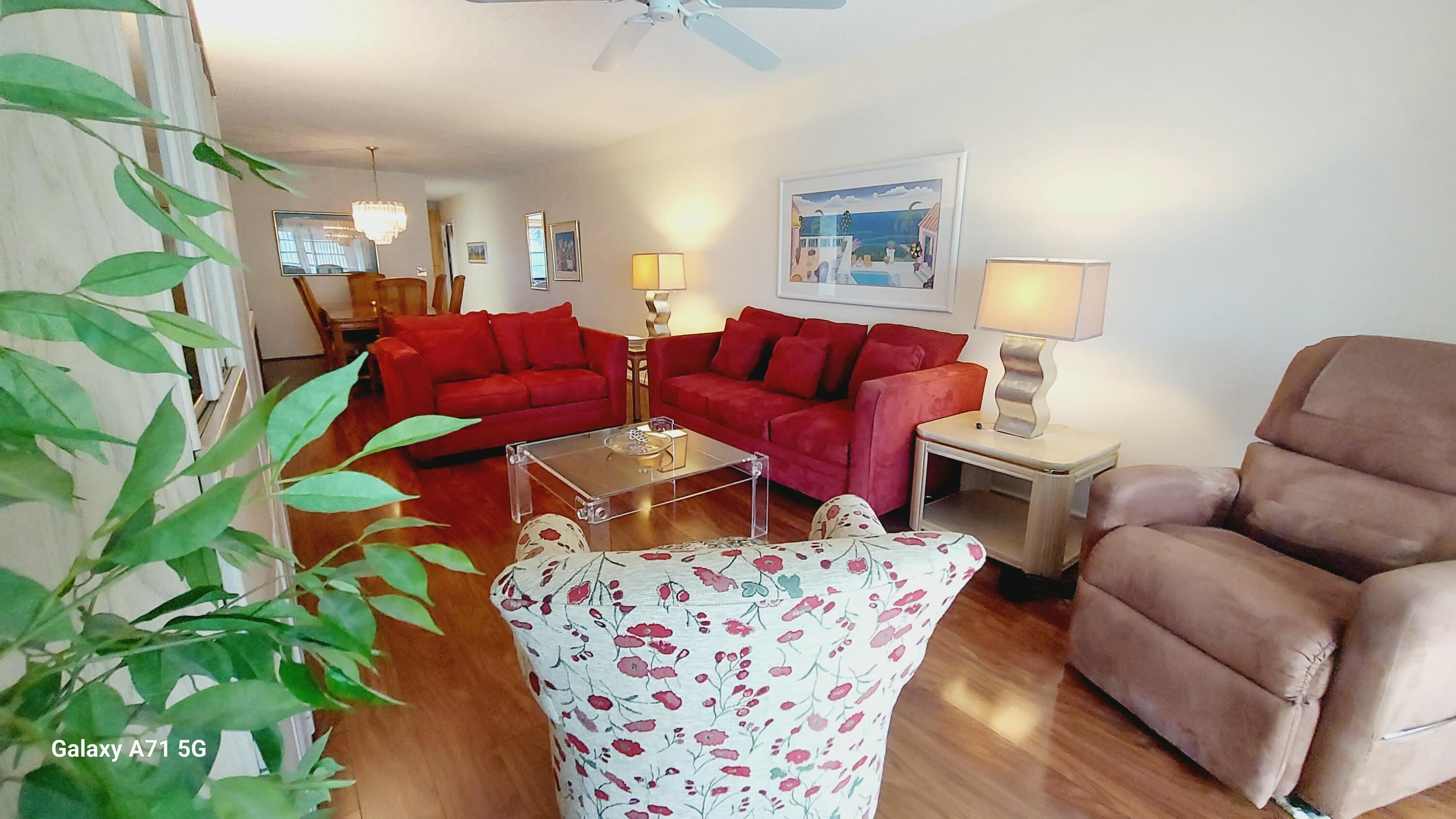 ANNUAL 2nd FLOOR CORNER FURNISHED RENTAL!!! Welcome to this thoughtfully appointed two-bedroom, two-bathroom condominium in the Yarmouth at Century Village Condo community in Boca Raton, Florida. Offering 1,158 square feet of finished living space 1 level on second floor, this combination waterfront and park setting view property presents an excellent opportunity for those seeking a well-proportioned  and larger residence in Century Village Boca. The two full bathrooms complement the generous bedrooms , ensuring comfort and convenience for daily living. This property offers the distinctive appeal of water view and close proximity to clubhouse and synagogues in this established community setting. This Boca Raton condo invites you to experience in this organized community environment.  Yarmouth's pool is surrounded by the palm trees and the lake. and the water.Century Village Boca is located in upscale Boca and the village has biking paths, pickleball and tennis courts, state of the art gym, internal buses and connections with external busing. There are free or discounted programs, galore! Come enjoy the fun.
