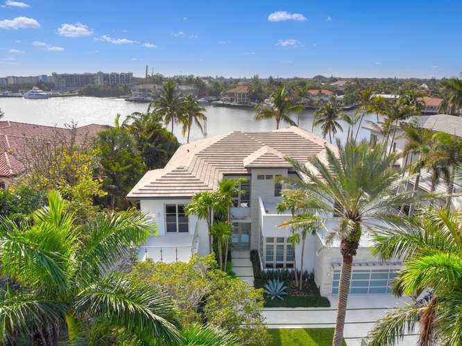 This exquisite, newly constructed  COASTAL CONTEMPORARY home is sited on a spectacular direct Intracoastal lot in a NO WAKE ZONE.  Exceptional south facing views are the best offered in all of Delray Beach!!

Located in Delray's most exclusive SEAGATE neighborhood, this fabulous home features luxurious finishes & unparalleled attention to detail. Approx. 8,000 total square feet with 5 Bedrooms which includes a Media Room plus an Office. Exceptionally large rooms are designed for gracious indoor and outdoor living.
 
Delray Beach living at its finest, the residence is perfectly located in a serene waterfront setting within walking distance to both the beach and to charming Atlantic Avenue's fine shopping and dining in the city's vibrant downtown area. Upon entering, you are graced with  breathtaking INTRACOASTAL views! The two story Living Room features a dramatic two story marble fireplace. The Family Room opens to the large covered loggia with summer kitchen and cabana bath. The fabulous Chefs Kitchen features SUB ZERO refrigerator and freezers, and WOLF and ASKO appliances. 

The ultra luxe first floor Master Suite offers HIS and HER Baths, spectacular custom outfitted closets and dramatic NTRACOASTAL views. 

A second floor VIP suite features a sauna, a steam room, and a large  covered, private balcony with unending  intracoastal views!
There are three additional large Bedrooms, one which is now set up as a  Media Room. 
 
Outdoors, a large covered loggia, and a dramatic resort  styled infinity edge pool with Jacuzzi  complete this outdoor sanctuary.
Dockage allows  for a large boat in this NO WAKE ZONE and offers a 60 ft  dock. At this location you are within close proximity to both the Boca Raton and Boynton Inlets which allow for easy ocean access.

Delray's vibrant downtown with its multitude of fine dining and shopping establishments are just a short golf cart ride away!
Three international airports are all within an hour's drive

AS SEEN IN FLORIDA DECOR MAGAZINE https://bit.ly/3oXb8y8


DISCLAIMER: Information published or otherwise provided by the listing company and its representatives including but not limited to prices, measurements, square footages, lot sizes, calculations and statistics are deemed reliable but are not guaranteed and are subject to errors, omissions or changes without notice. All such information should be independently verified by any prospective purchaser or seller. Parties should perform their own due diligence to verify such information prior to a sale or listing. Listing company expressly disclaims any warranty or representation regarding such information. Prices published are either list price, sold price, and/or last asking price. The listing company participates in the Multiple Listing Service and IDX. The properties published as listed and sold are not necessarily exclusive to listing company and may be listed or have sold with other members of the Multiple Listing Service. Transactions where listing company represented both buyers and sellers are calculated as two sales.