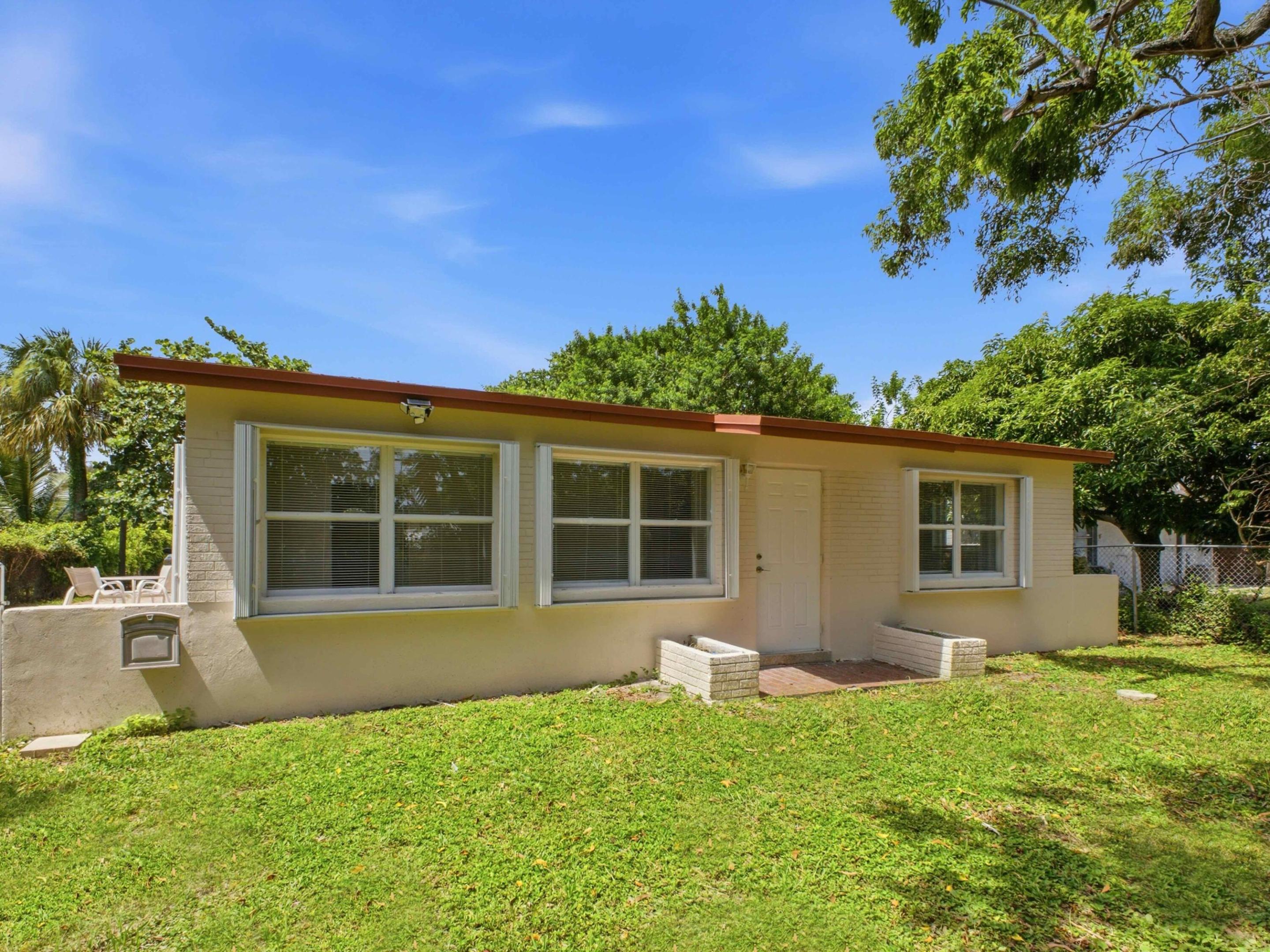 Enjoy the freedom of single family living with no HOA, no pet restrictions, and potential zero down VA financing for qualified buyers. This move in ready home offers a private setting with no rear neighbors, a 2020 roof, and accordion shutters on every window for added storm protection. Inside, you'll find tile flooring throughout with no carpet, an updated kitchen and bathroom, and fresh interior and exterior paint. Additional features include a dedicated laundry room with washer and dryer hookups, a partially fenced yard, and an easement driveway. Investor friendly with flexible ownership options. Easy to show anytime. Schedule your private tour today!