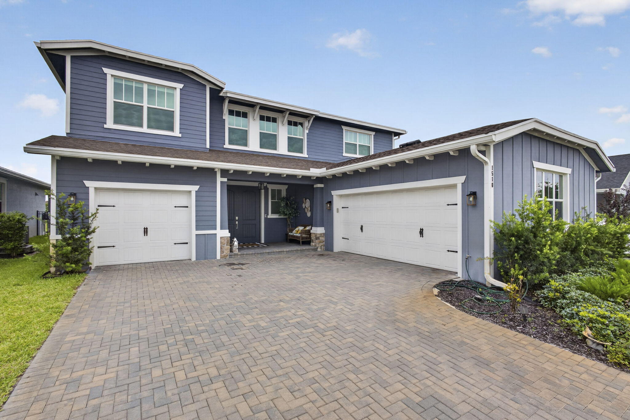 Welcome to this spacious two-story , four bedrooms and three full bathrooms across 2,649 square feet of finished living space, providing ample room for comfortable living. The three-car garage offers convenient parking and storage solutions for vehicles and equipment. The thoughtful layout spans two stories, maximizing the use of the property and creating distinct living zones. This well-proportioned home presents an excellent opportunity for those seeking substantial square footage and bedroom count in the Loxahatchee area. The Arden community offers 3 resort style pools, cabanas, hot tub and splash pad. Sports courts, soccer field, playgrounds, dog park, zip-line, walking and bike trails, a 5 acre working farm, weekly food trucks and events.