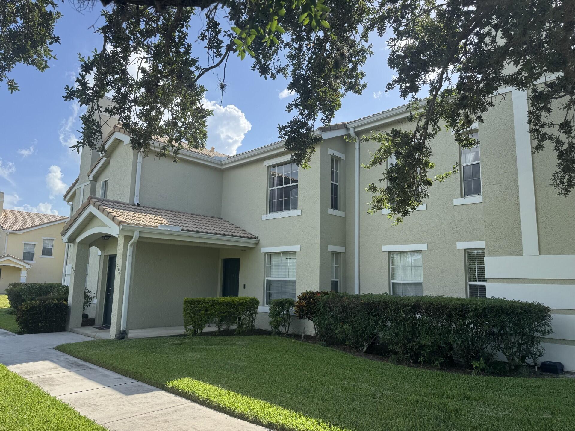 Beautiful community located in the St. Lucie West neighborhood. The apartment is 2/2   The Condominium has a clubhouse that includes a pool, jacuzzi, gym, playground, event room, car wash, and much more. It is located just 3 minutes from I-95, Walmart, Publix, and restaurants. It is in the heart of St. Lucie West.
