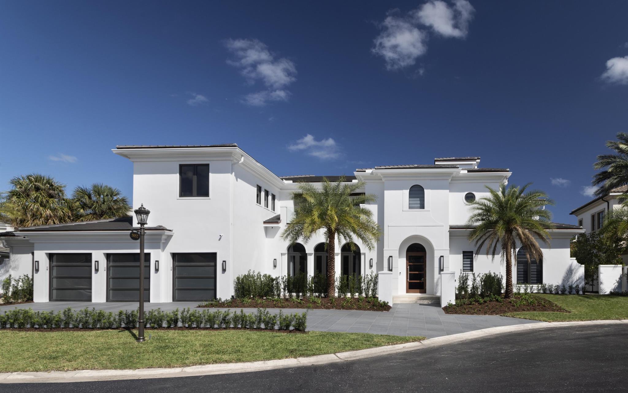 Reimagined Sanctuary deepwater estate sited on 84 +/- feet of waterfrontage just 2 properties off the Intracoastal Waterway. Impressive foyer opens to the dramatic living room and club room with water views. A VIP suite accommodates guests or family. An elegant, graceful staircase ascends to the second level with office/study and primary suite with dual baths and waterfront balcony, plus 3 additional bedroom suites and theater/media room. A separate elevator and secondary staircase provides alternative access to the second level. Other amenities included in this transitional redesigned estate include a new sleek gray flat tile roof, new Marvin impact windows, doors and glass garage doors, new porcelain driveway and walkways, as well as modern accent glass railings. Shown by appointment. DISCLAIMER: Information published or otherwise provided by the listing company and its representatives including but not limited to prices, measurements, square footages, lot sizes, calculations, statistics, and videos are deemed reliable but are not guaranteed and are subject to errors, omissions or changes without notice. All such information should be independently verified by any prospective purchaser or seller. Parties should perform their own due diligence to verify such information prior to a sale or listing. Listing company expressly disclaims any warranty or representation regarding such information. Prices published are either list price, sold price, and/or last asking price. The listing company participates in the Multiple Listing Service and IDX. The properties published as listed and sold are not necessarily exclusive to listing company and may be listed or have sold with other members of the Multiple Listing Service. Transactions where listing company represented both buyers and sellers are calculated as two sales. Some affiliations may not be applicable to certain geographic areas. If your property is currently listed with another broker, please disregard any solicitation for services. Information published or otherwise provided by seller, listing company or its representatives is deemed reliable but are not guaranteed and subject to errors, omissions, or changes without notice. Copyright 2024 by the listing company. All Rights Reserved.