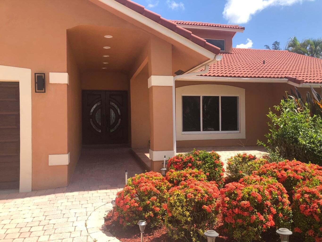 AMAZING OPPORTUNITY TO RENT A BEAUTIFUL CORAL SPRING HOUSE, CLOSE TO THE TURNPIKE, BEAUTIFUL, BRIGHT 4 BEDROOM 2.5 BATH HOUSE WITH SPECTACULAR SCREEN POOL AND A BIG 1/4 ACRE OF LOT WITH PRIVATE BACKYARD. THIS PROPERTY HAS SO MANY UPGRADES.MARBLE FLOOR THROUGHOUT ENTIRE HOUSE,18' CEILINGS ,RENOVATED BATHROOMS, STUNNING KITCHEN AND WET BAR.LARGE LIVING AND FAMILY ROOMS, IMPACT GLASS WINDOWS AND NEW AC. NO HOA APPROVAL REQUIRED.