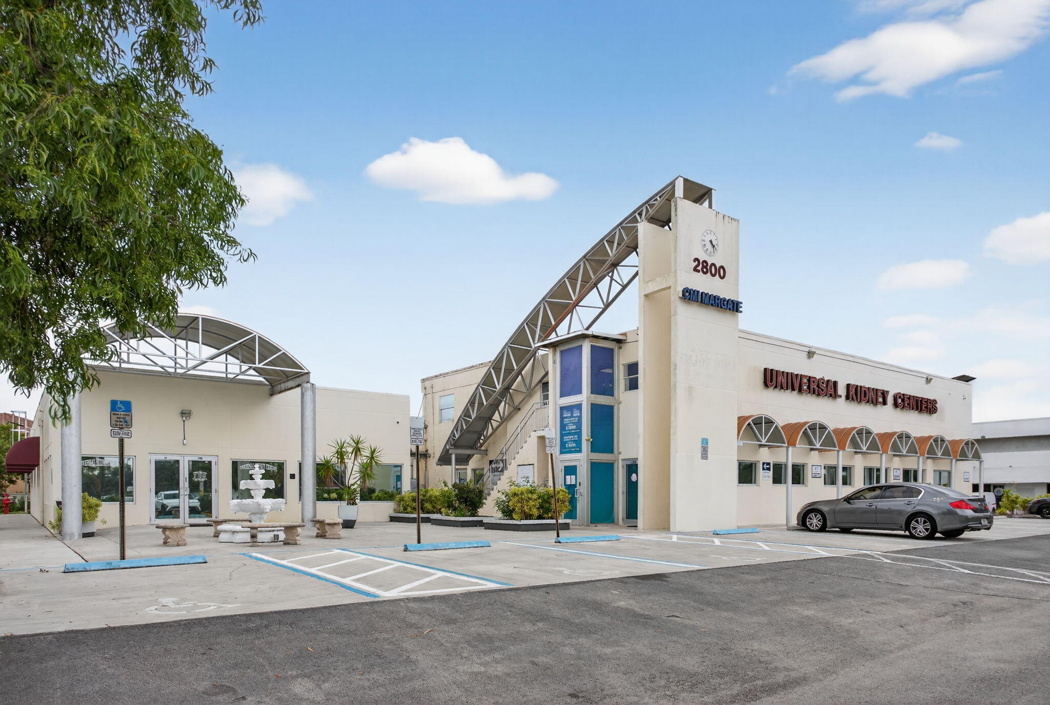 Investment or Owner-User Opportunity | Medical / Professional Office 2800 N State Road 7, Margate, Florida. Fully Leased, Medical and Office Tenants. Positioned along high-traffic State Road 7 (US-441), this well-located medical and professional office property offers an exceptional opportunity for both investors seeking stable income and owner-users looking for a strategic South Florida presence. The property consists of two well-maintained, two-story buildings totaling approximately 34,505 square feet, situated on a ±1.69-acre site with ample surface parking. Designed to accommodate medical and professional users, the buildings feature efficient floor plates, elevator access. SEE MORE FOR COMPLETE DESCRIPTION