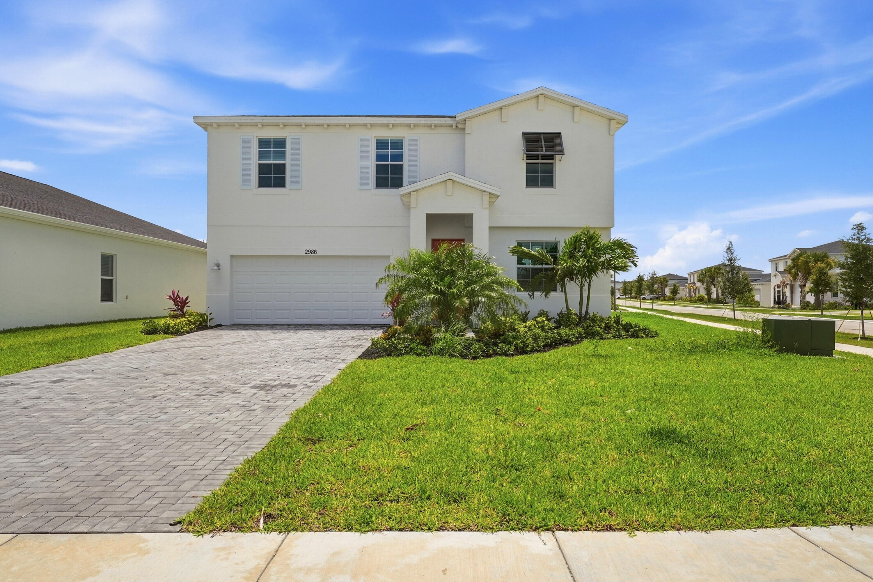 This two-story home effortlessly divides space for comfort and privacy. The first floor showcases an open floorplan among the family room, dining room and kitchen with a center island. A flex space at the front can serve multiple purposes. Upstairs are all four bedrooms, including a loft space and the large owner's suite with a private bathroom.