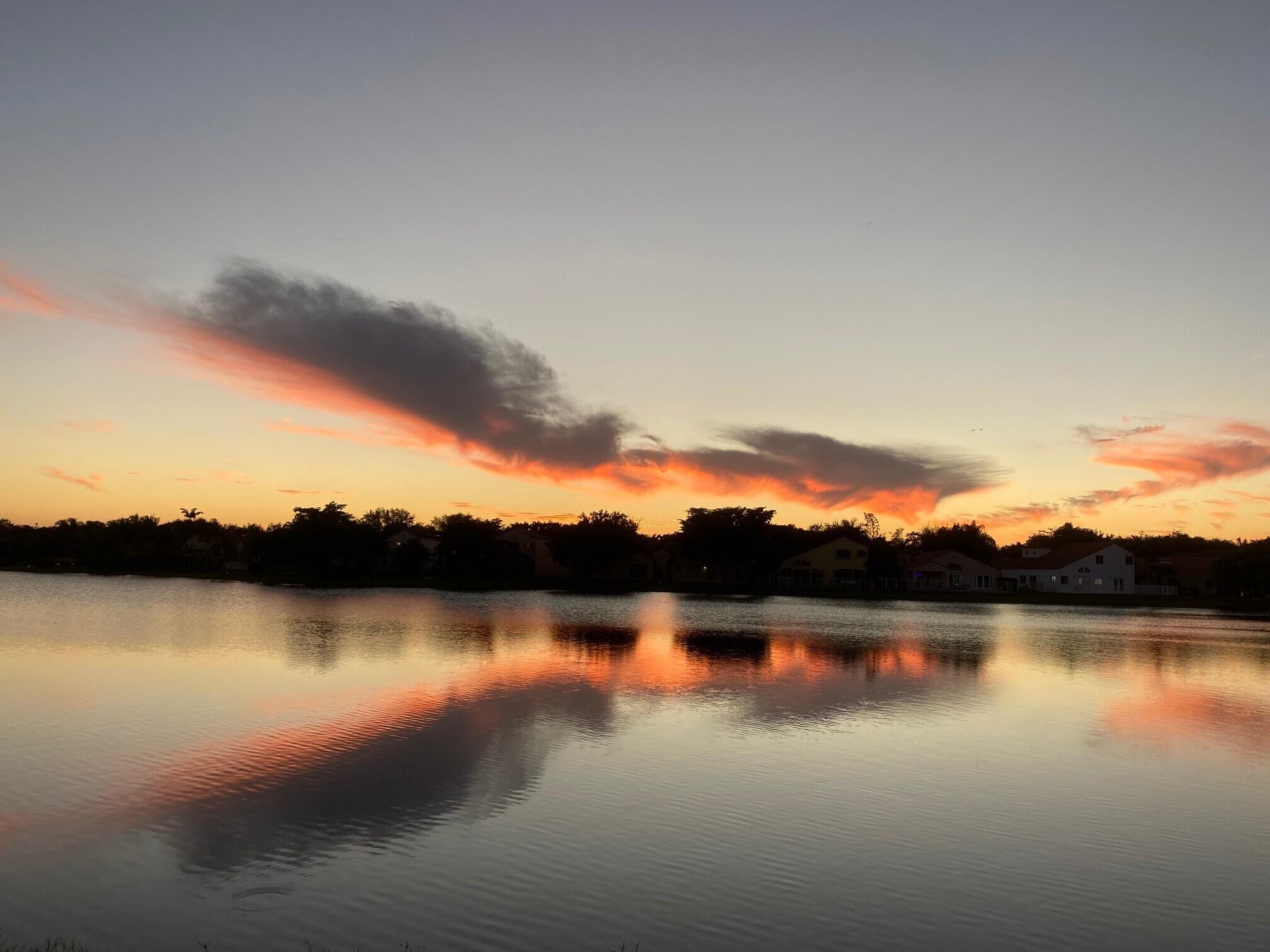Lake view, 2-bedroom, 2-bathroom home, includes granite in the kitchen and bathrooms, ceramic flooring, stainless steel appliances, accordion shutters on windows and doors, garage, screened patio, Move-in funds: first month and two security deposits.