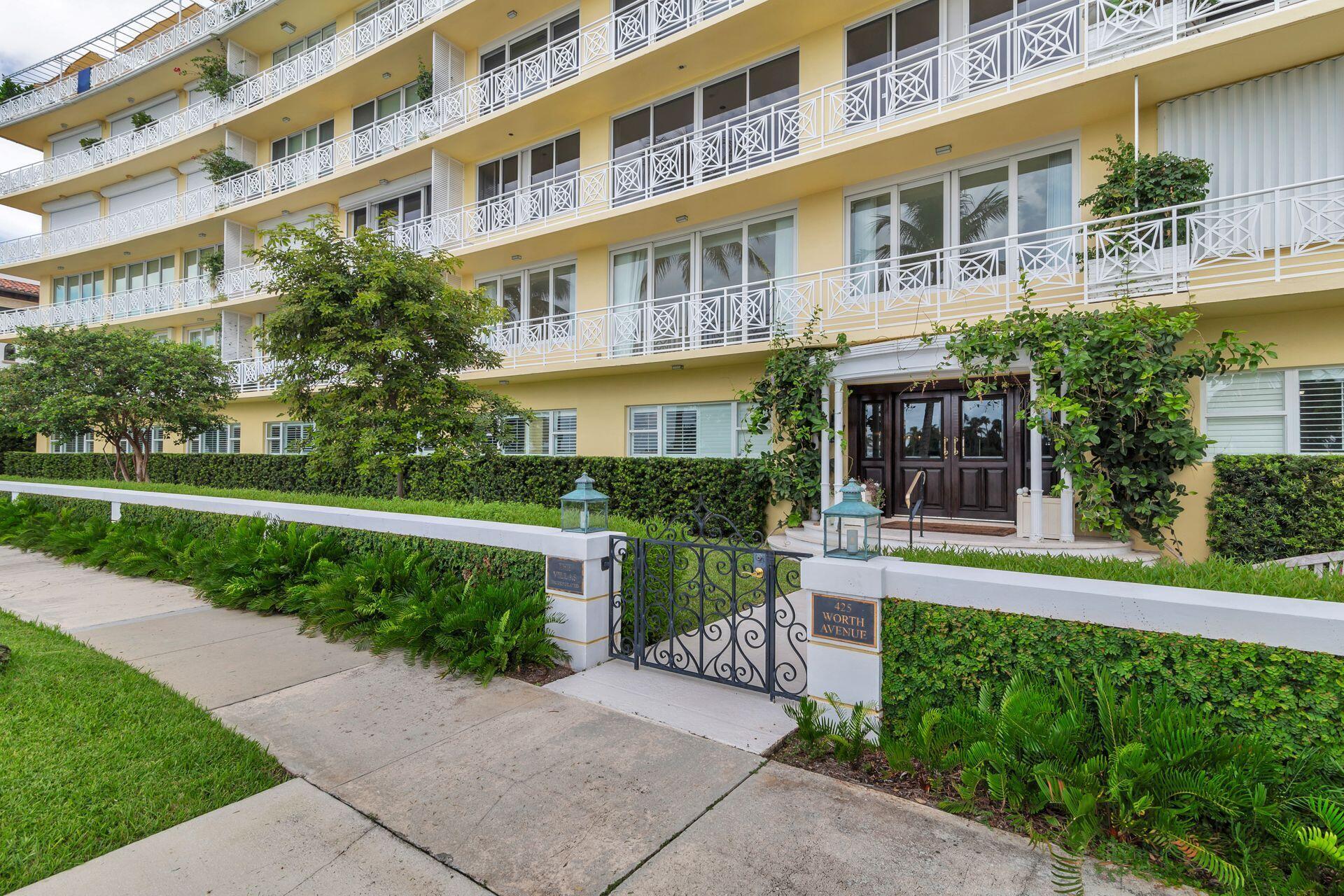 This charming and beautiful Tom Kirchhoff designed and renovated apartment is simply spectacular.  Located in the most prestigious building in Palm Beach, this property is ready for immediate occupancy. Wonderful views from the two main bedrooms of the Intracoastal and Everglades Island. High ceilings, large bedrooms, full impact glass are among the many terrific features of this apartment.  Located on Worth Avenue, close to all Palm Beach has to offer, clubs, restaurants, shopping and the beach.  Completely turnkey in this wonderfully maintained 24-hour full-service building.