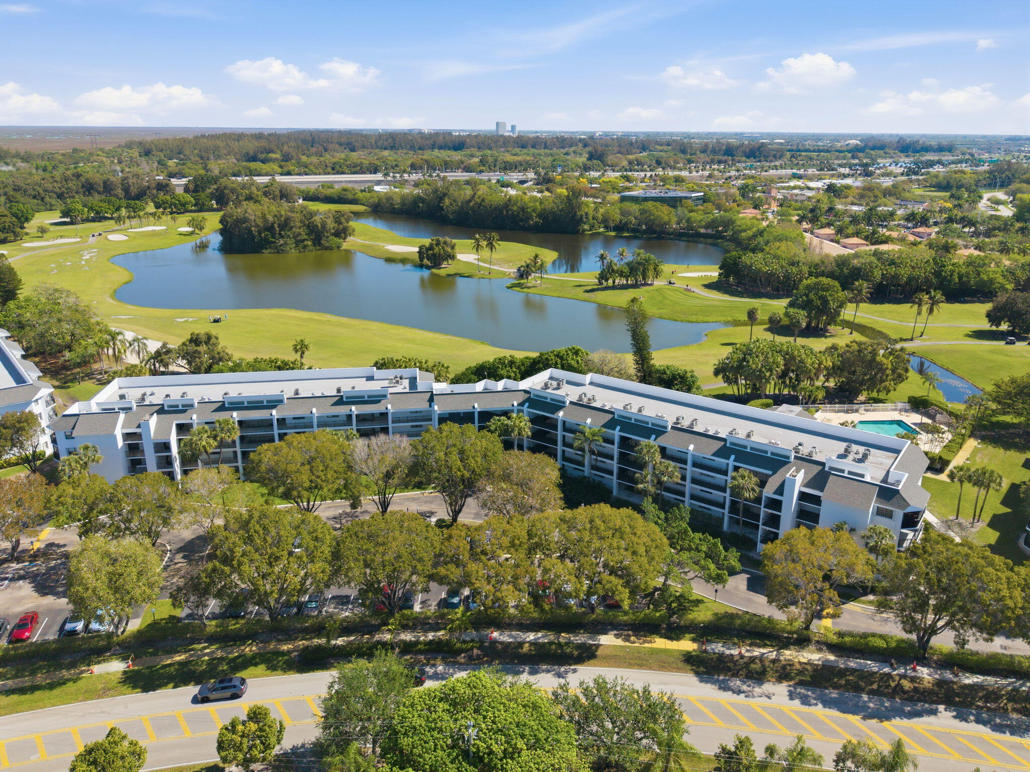Beautiful condo with great view of golf course and lake.  Move-in condition.  Special assessment of $35,000 has been paid in full by current owner.  Owner is willing to sell the furniture in the unit separately.  Buyers must be approved by the association and must have a credit score of at least 700.  Pets are not allowed.  No leasing the first year of ownership.  Buyers must put at least 25% down Approval for new buyers by the association can take up to 14 days and they must have at least a 700 credit score.  Pets are not allowed. Special assessment of $35,000 has been paid in full by the current owner.  No leasing the first year of ownership