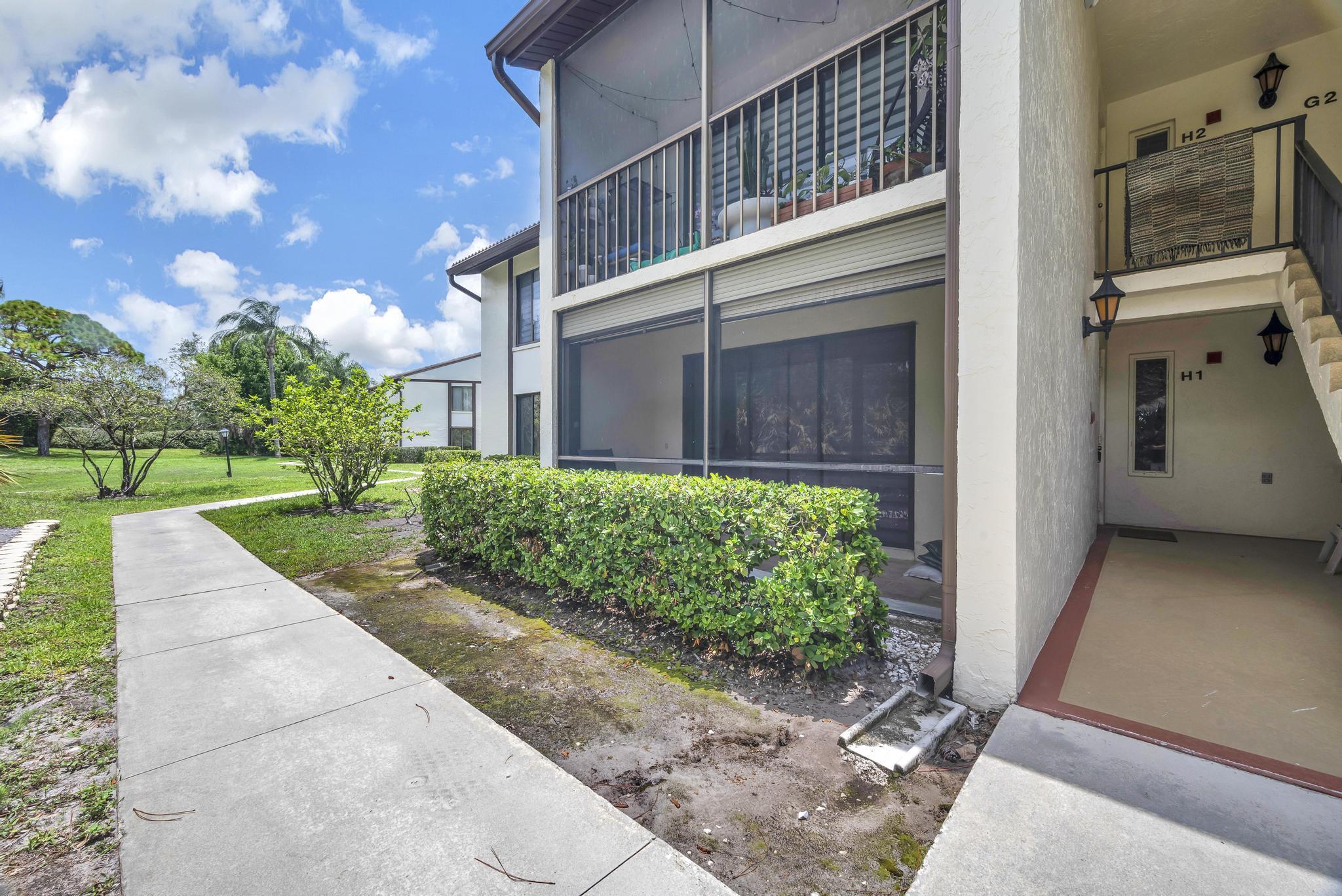 Check out this First Floor Corner Unit!!! Spacious, Bright and clean. 2 Bedroom, 2 Bathroom, with a private preserve view and a 20 second walk to the pool. The community has tennis courts, a clubhouse and a fantastic swimming pool. Updated Bathrooms in the unit and a recent Kitchen Remodel. Minutes from I-95 & the FL Turnpike.