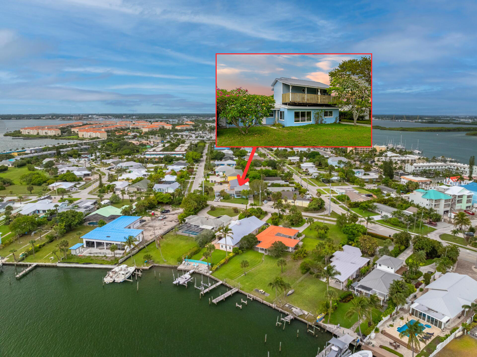 Situated on picturesque Hutchinson Island in Fort Pierce, FL, this beautifully renovated triplex presents a prime investment opportunity in one of the area's most desirable coastal locations. The two-story property features a versatile unit mix, including a spacious 2-bedroom, 2-bathroom unit, a 1-bedroom, 1-bathroom unit, and an additional efficiency unit. Currently generating rental income ranging from $1,150 to $2,200 per month, the property offers flexible leasing options, including seasonal and short-term rentals, maximizing income potential. This asset is ideally suited for investors seeking strong cash flow, rental flexibility, and long-term appreciation in a high-demand beachside market.