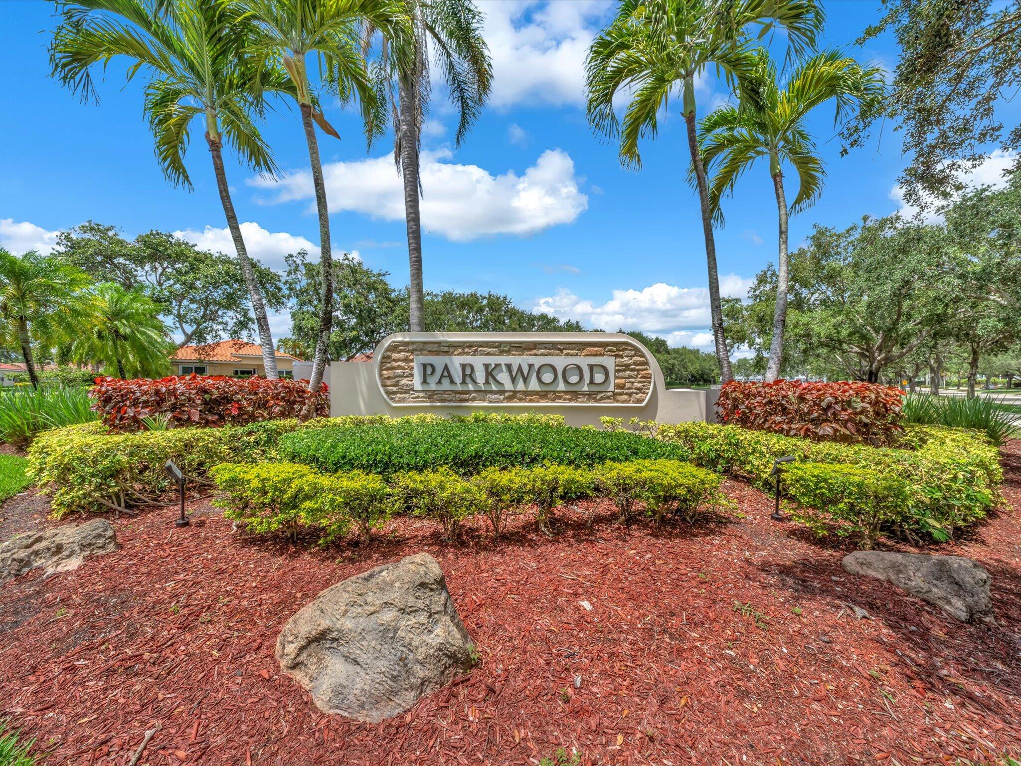 Beautiful maintained 2397 square feet ,4-bedroom, 2.5 -bath waterfront home offering bright open living space. As soon as you enter, you'll appreciate the spacious layout and vaulted ceilings. The large primary suite provides a private retreat with an ensuite bathroom featuring both a relaxing soaking tub and a separate his and hers shower. New wood laminated floors in bedrooms. Newer stainless-steel appliances complement the well-appointed kitchen, while the screened back patio is perfect for year-round outdoor living and entertaining, Additional features include a 2-car garage, circular driveway, accordion hurricane shutters, hurricane impact windows/ sliding doors, one of the lowest HOA fees in the area. A+ rated Parkland Schools. Schedule showing today!