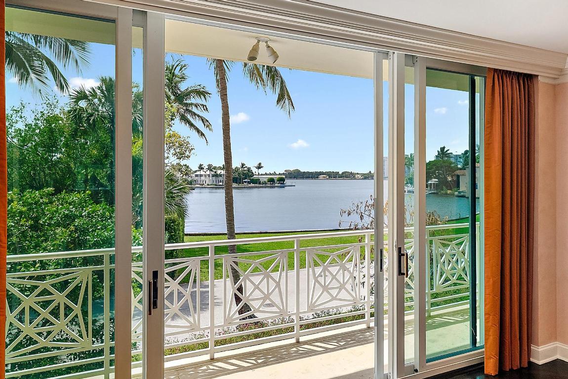 Spectacular Worth Avenue location. Over 4,000 sq.ft with 3 bedrooms and 4 baths in a boutique building in the heart of Palm Beach with a water view of the lagoon. Beautiful wood floors throughout. Generous primary suite with 2 ensuite baths and enviable closet space. Full dining room, a chef's kitchen and spacious living room with faux fireplace make this an ideal spot for entertaining. There are lovely sunsets and a water view from the large balcony. This residence features a full laundry room/pantry and onsite parking. This is a full service and pet friendly building. Minutes away from shops, restaurants, the town marina and ocean beaches. This is an exceptional offering to begin your beautiful Palm Beach lifestyle.